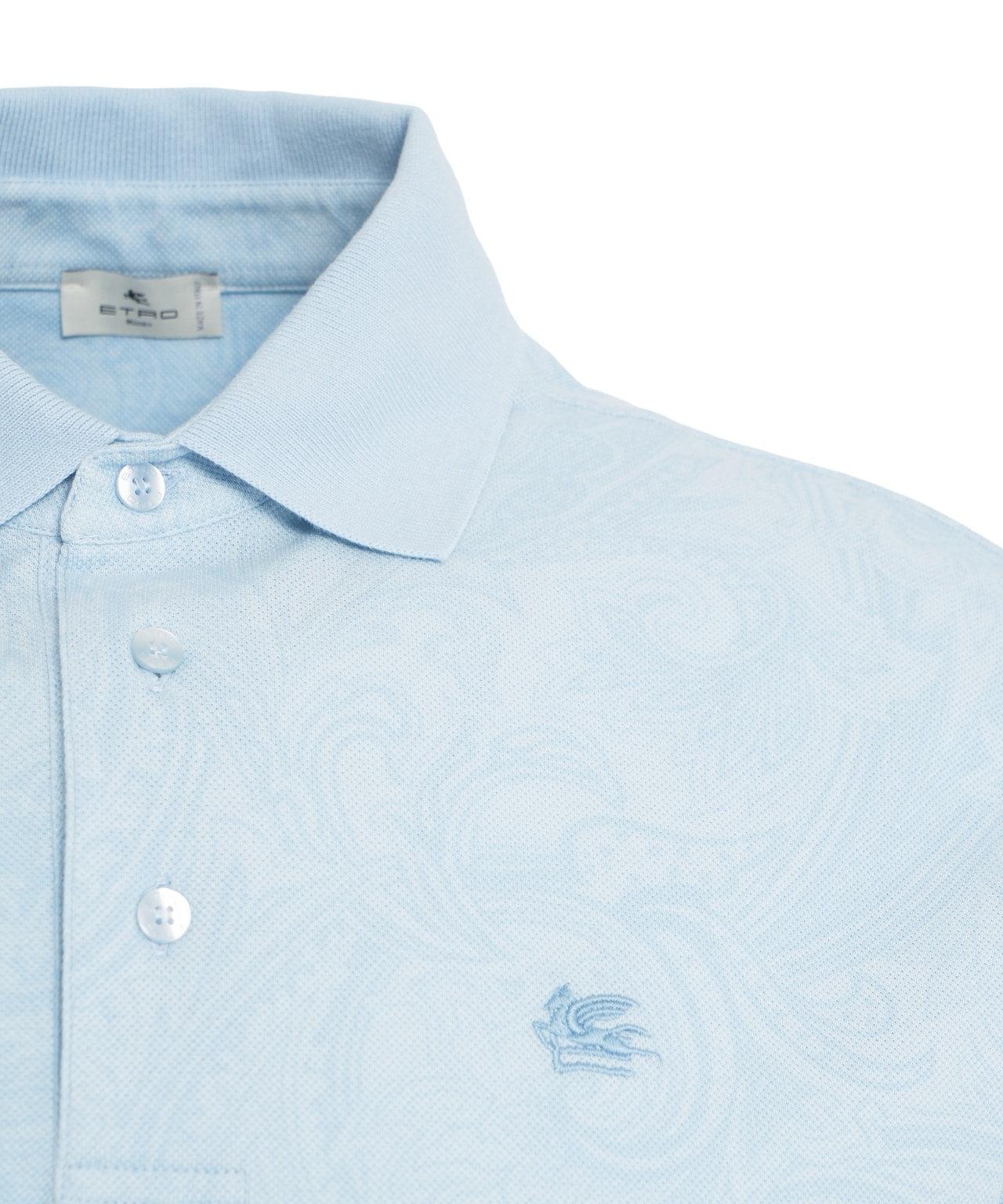 Polo shirt with logo embroidery Product Image