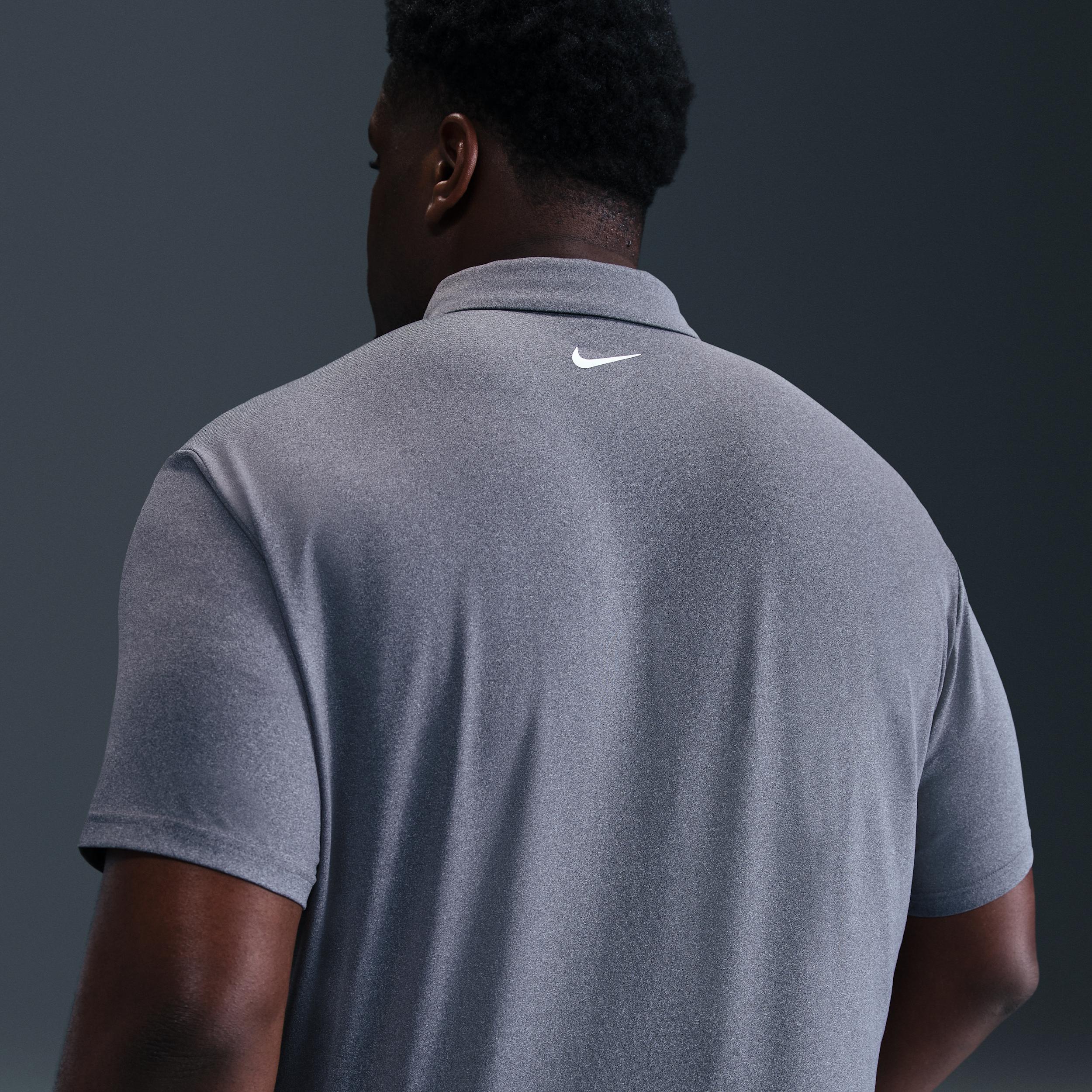 Nike Mens Tour Dri-FIT Heathered Golf Polo | FZ7473-010 Product Image