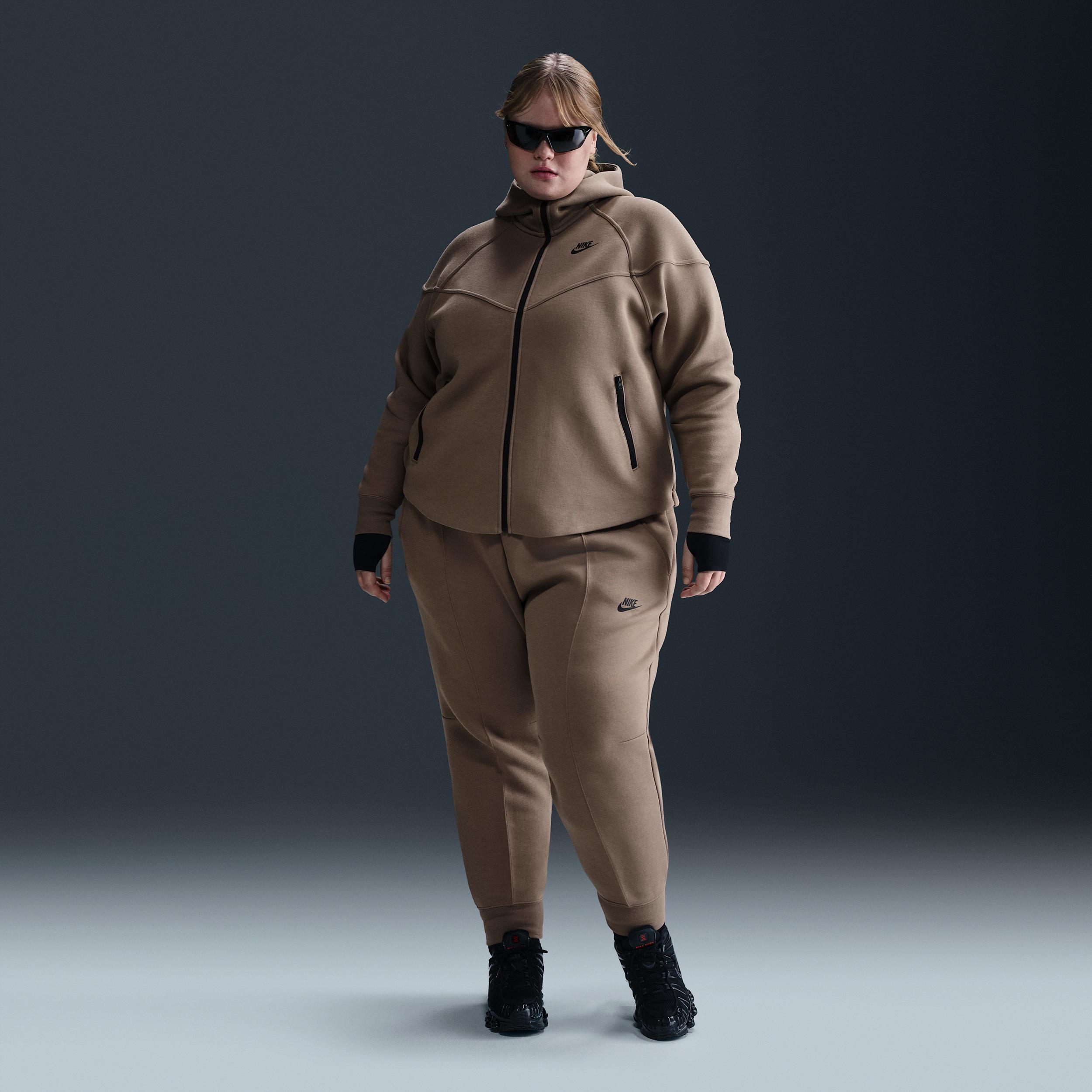 Women's Nike Sportswear Tech Fleece Windrunner Full-Zip Hoodie (Plus Size) Product Image