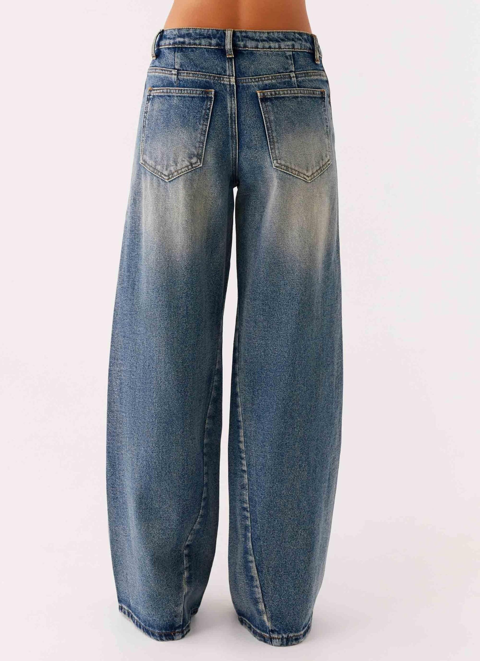 Calico Denim Jeans - Indigo Product Image