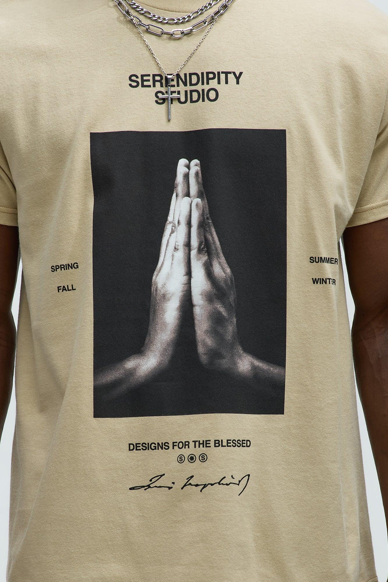 Serendipity Studio Short Sleeve Tee - Sand Product Image