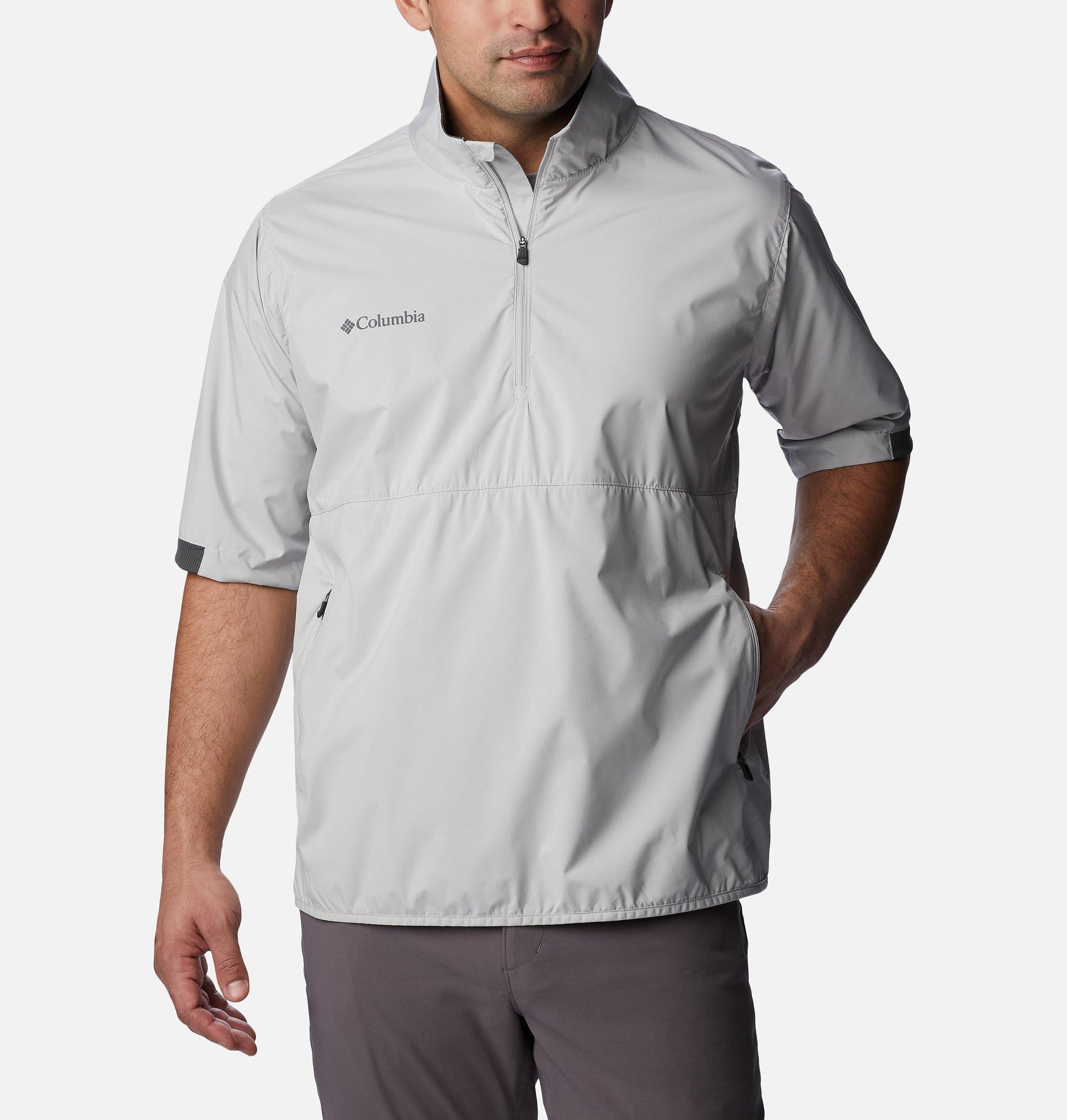 Columbia Mens Big Shot Golf Pullover Windbreaker- Product Image