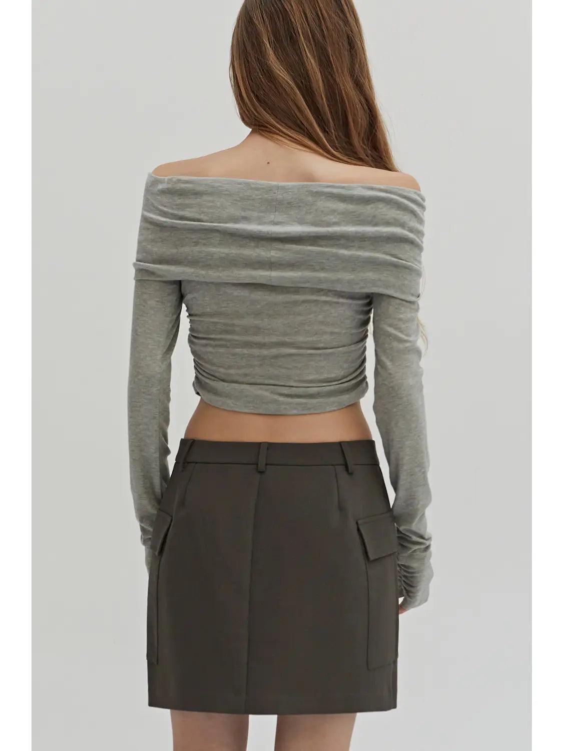 Holly Off Shoulder Knit Top Product Image