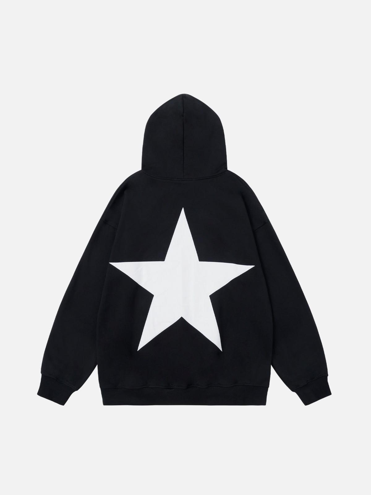Aelfric Eden Star Color Contrast Hoodie Product Image