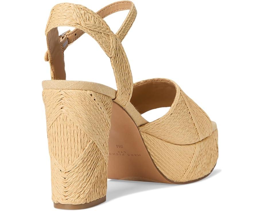 Pessa Woven Platform Sandals Product Image