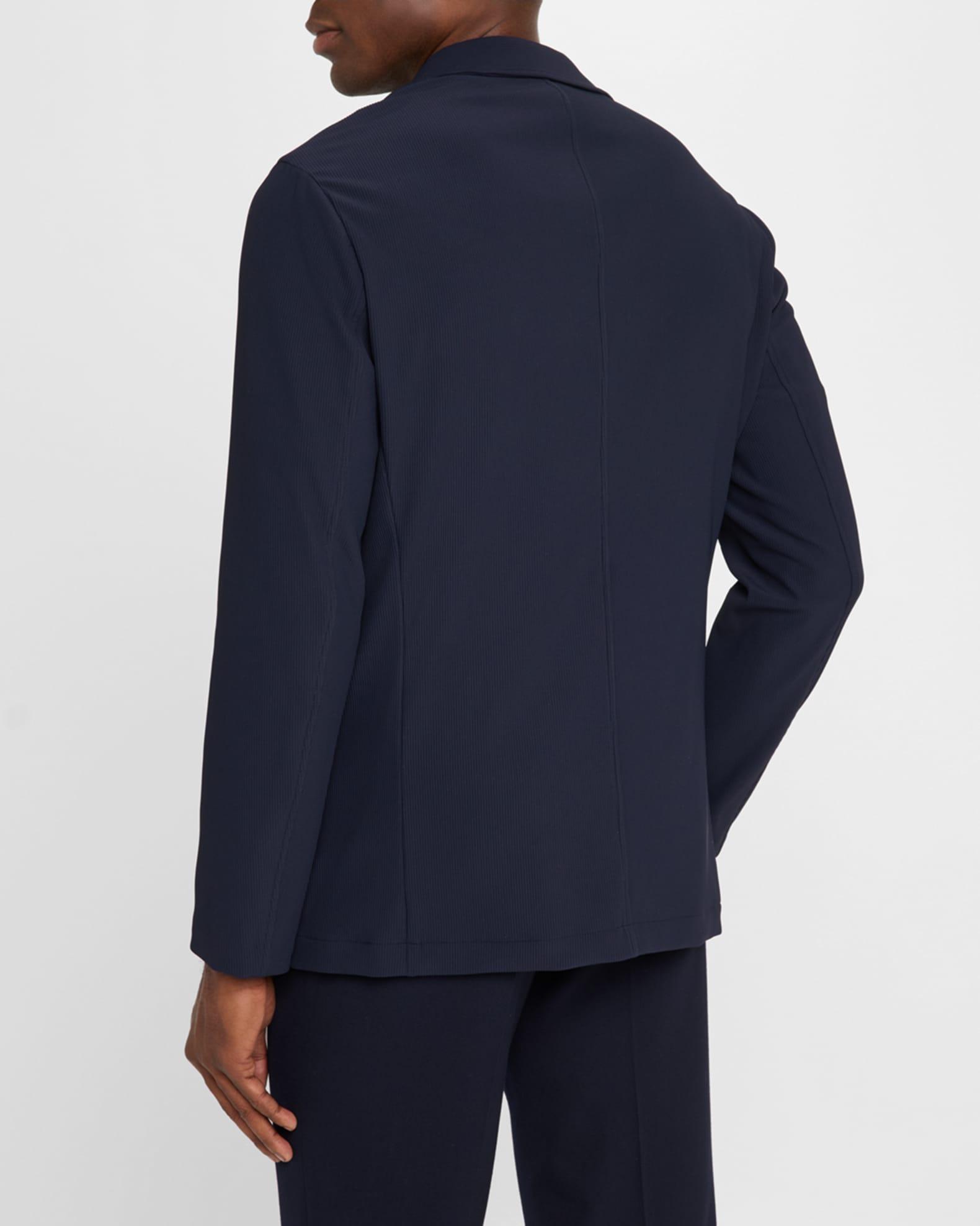 Men's Nylon Stretch Blazer with Removable Hood Product Image