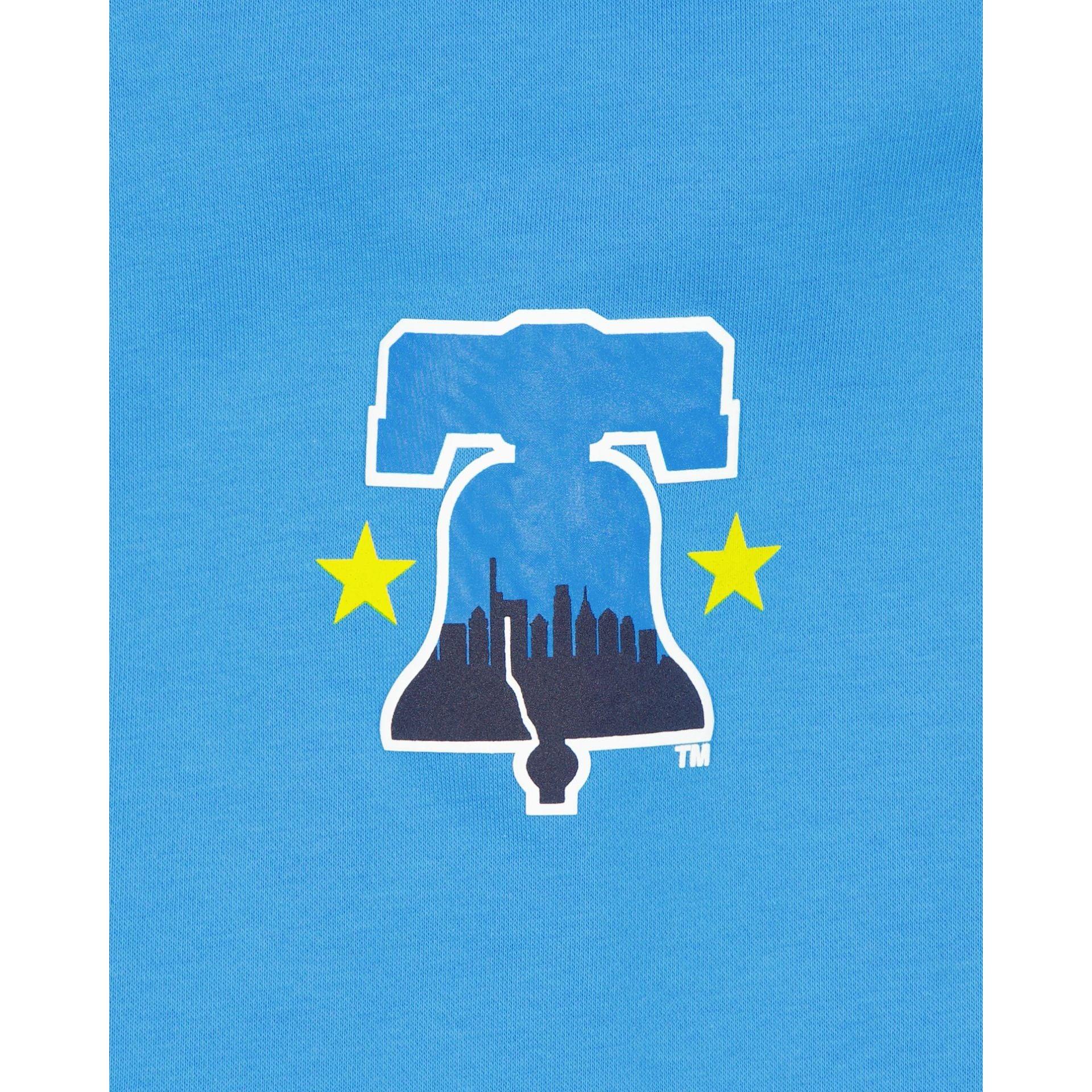 Philadelphia Phillies City Connect Blue Hoodie Male Product Image