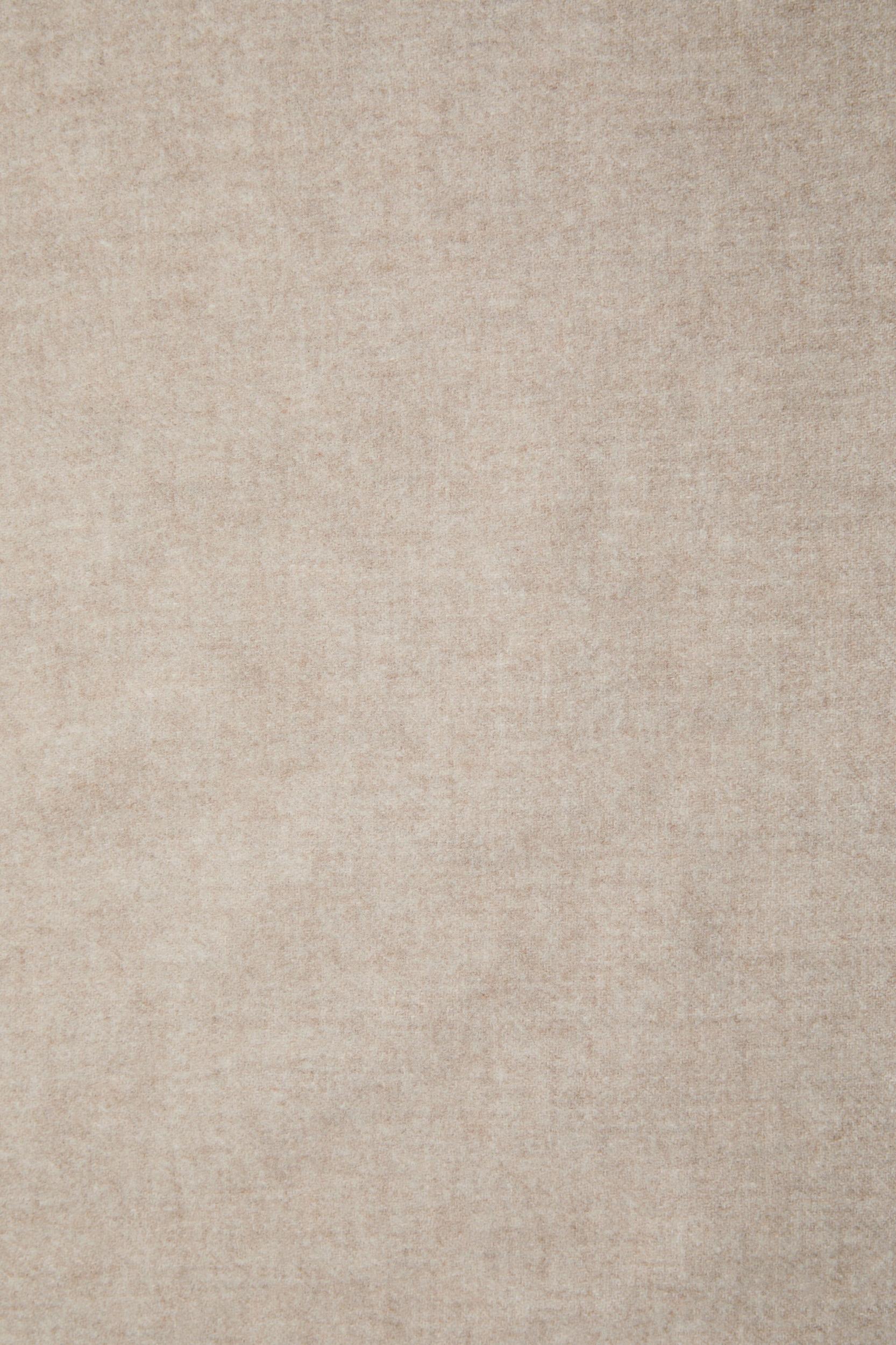 Fringe wool scarf - oversized Product Image