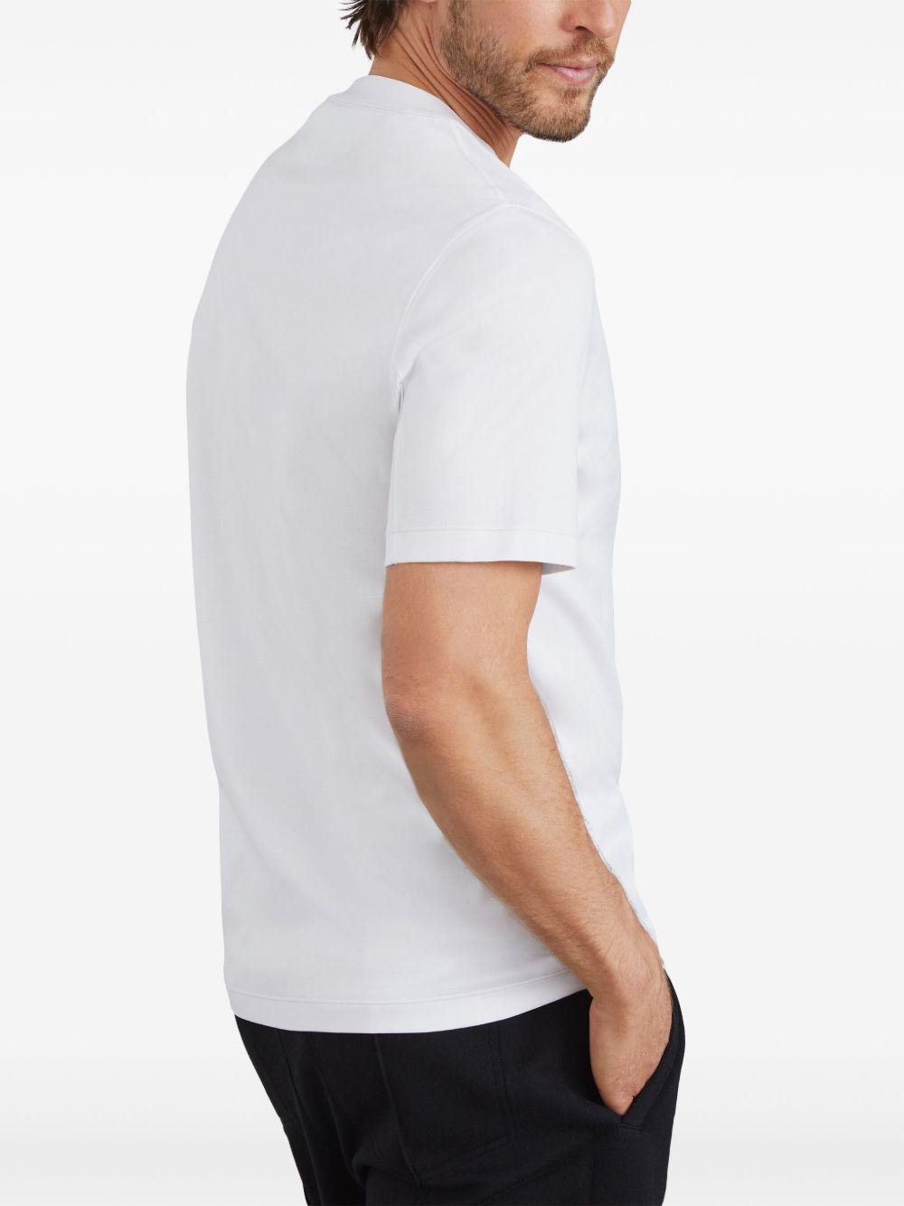 logo-embroidered crew-neck T-shirt Product Image