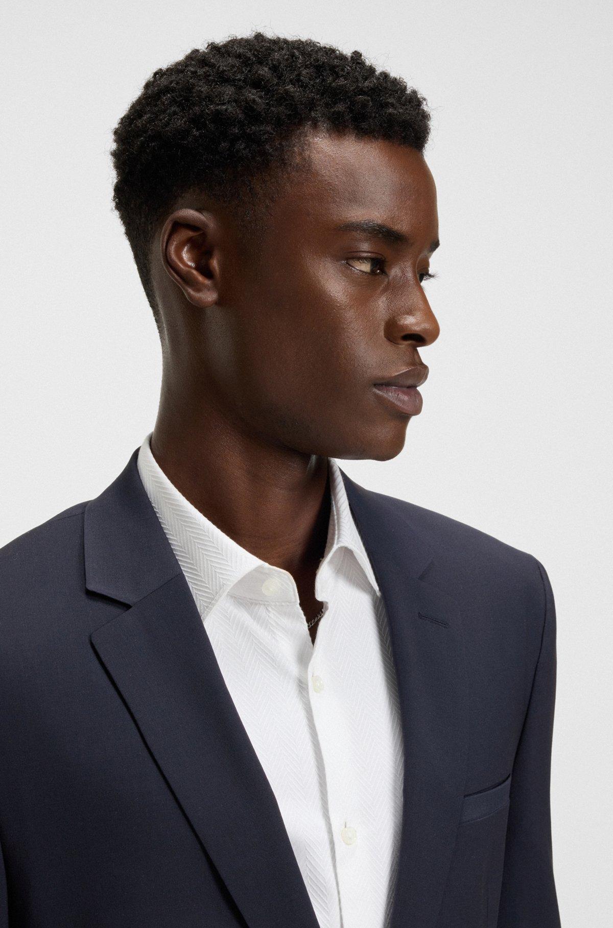 Extra-slim-fit jacket in a wool blend Product Image