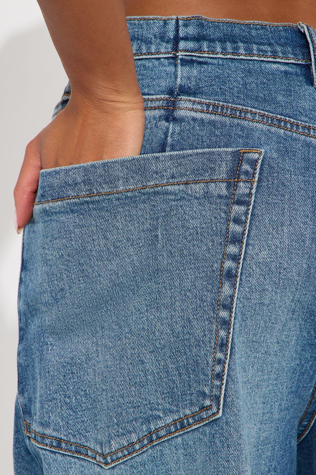 Seize The Day Barrel Leg Jeans - Medium Wash Female Product Image