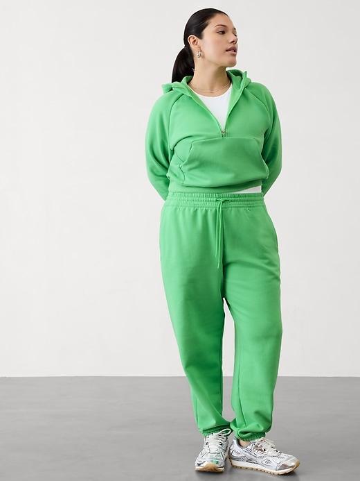 Easy Fleece 1/2 Zip Hoodie Product Image