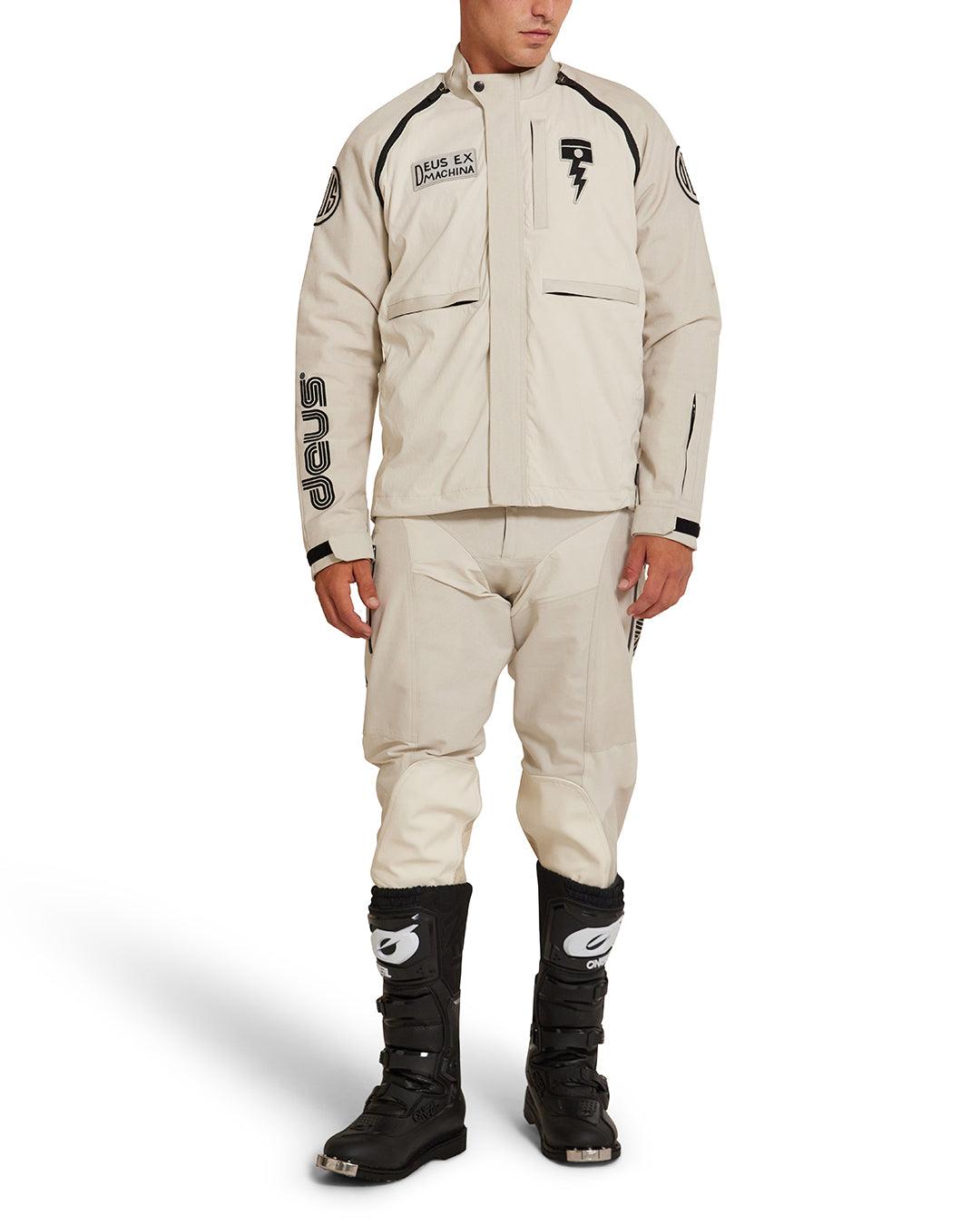 Off Road Cordura Jacket - Dirty White Product Image