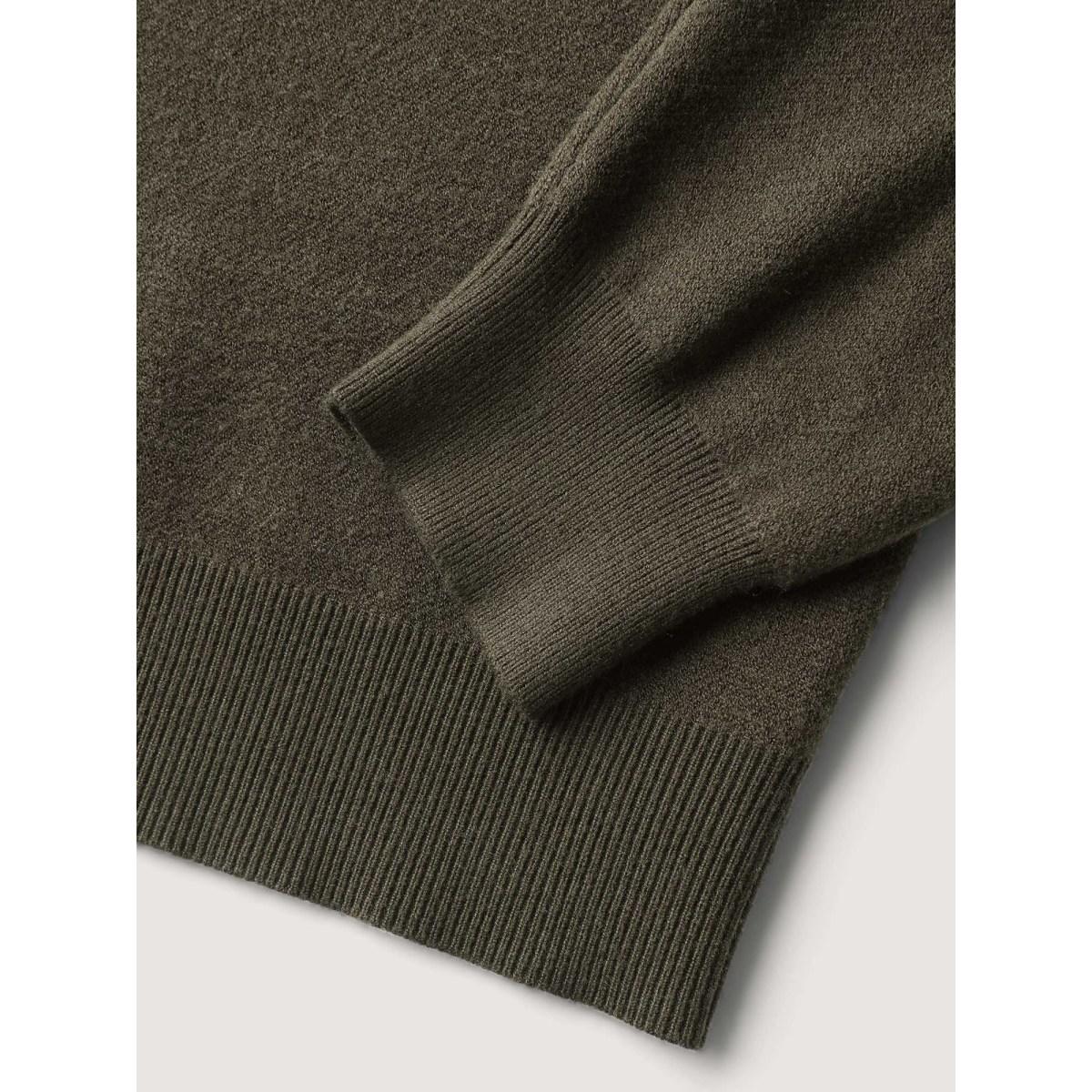 Plus Size Supersoft Floral Print Button-Down Knit Cardigan ArmyGreen Women Leisure Loose Long Sleeve Casual Cardigans BloomChic 10/M Product Image