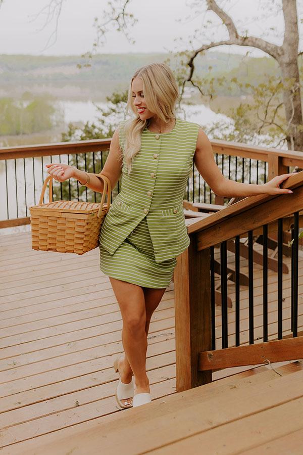 Soho Chic Stripe Vest Top Product Image