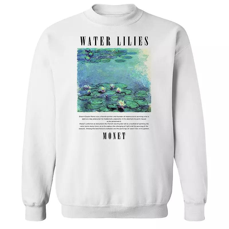 Men's apoh - Water Lillies Graphic Sweatshirt,  Product Image
