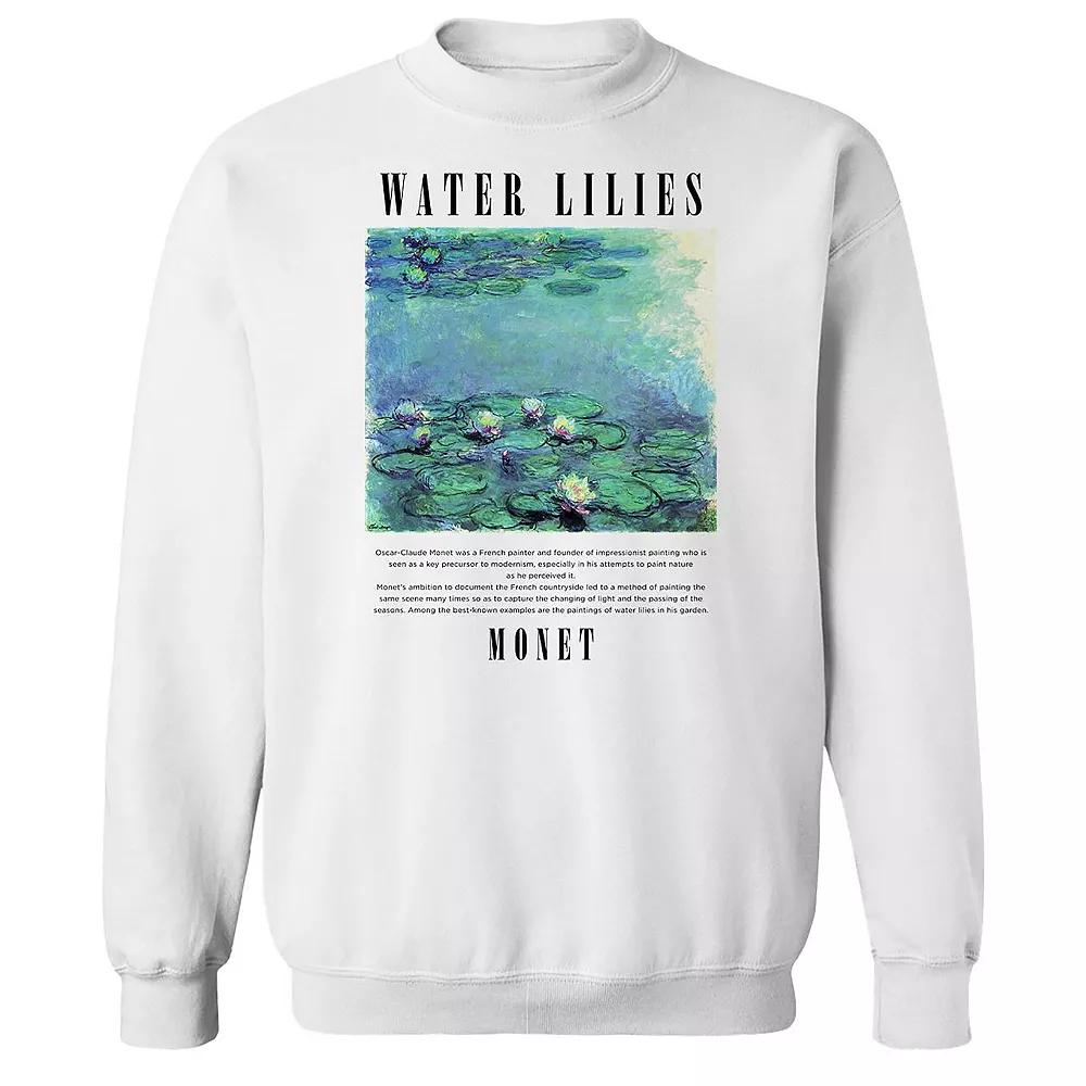 Men's apoh - Water Lillies Graphic Sweatshirt,  Product Image