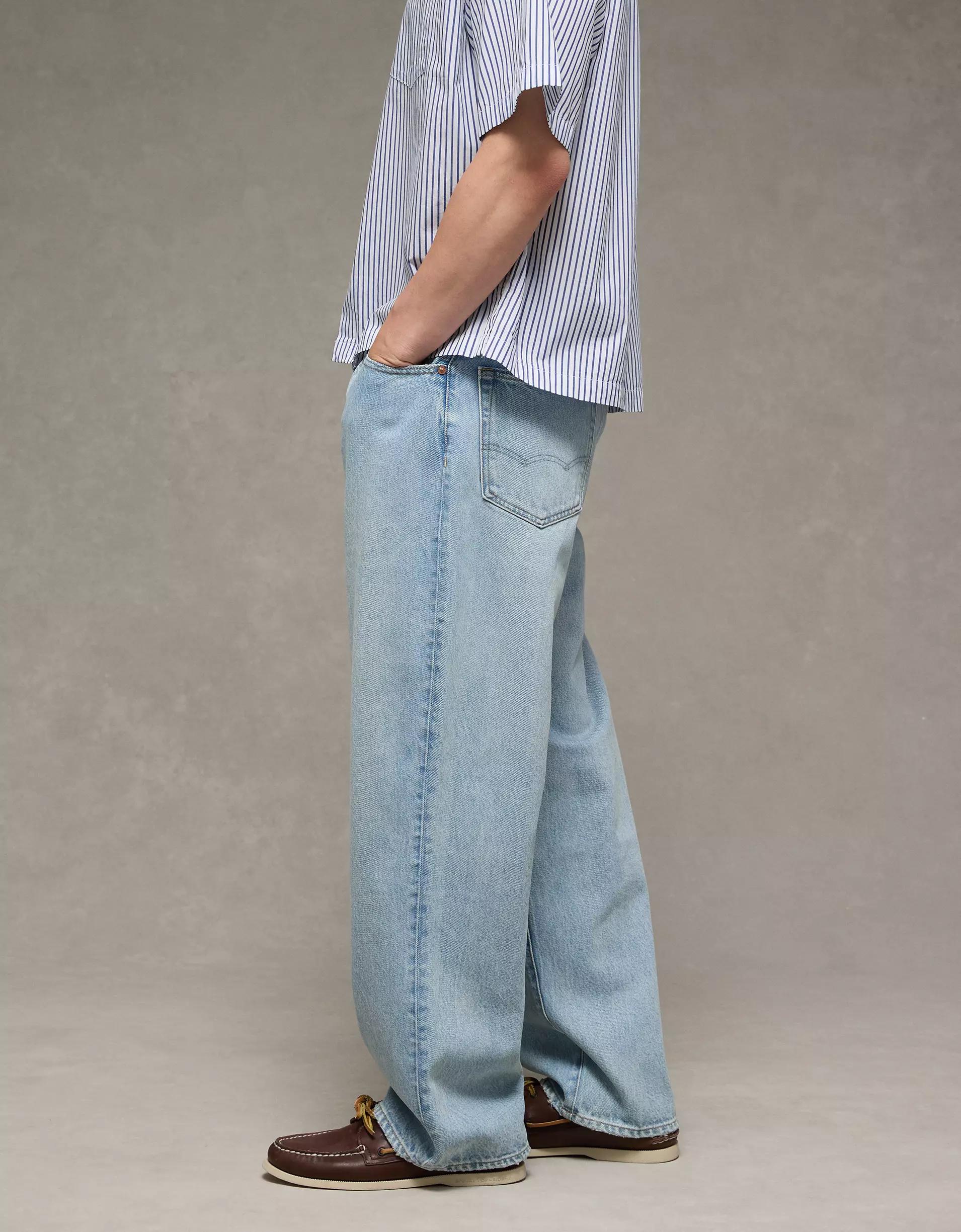 AE Baggy Pleated Jean Product Image