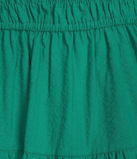 Copper Key Sleeveless Tiered Mini Dress Product Image