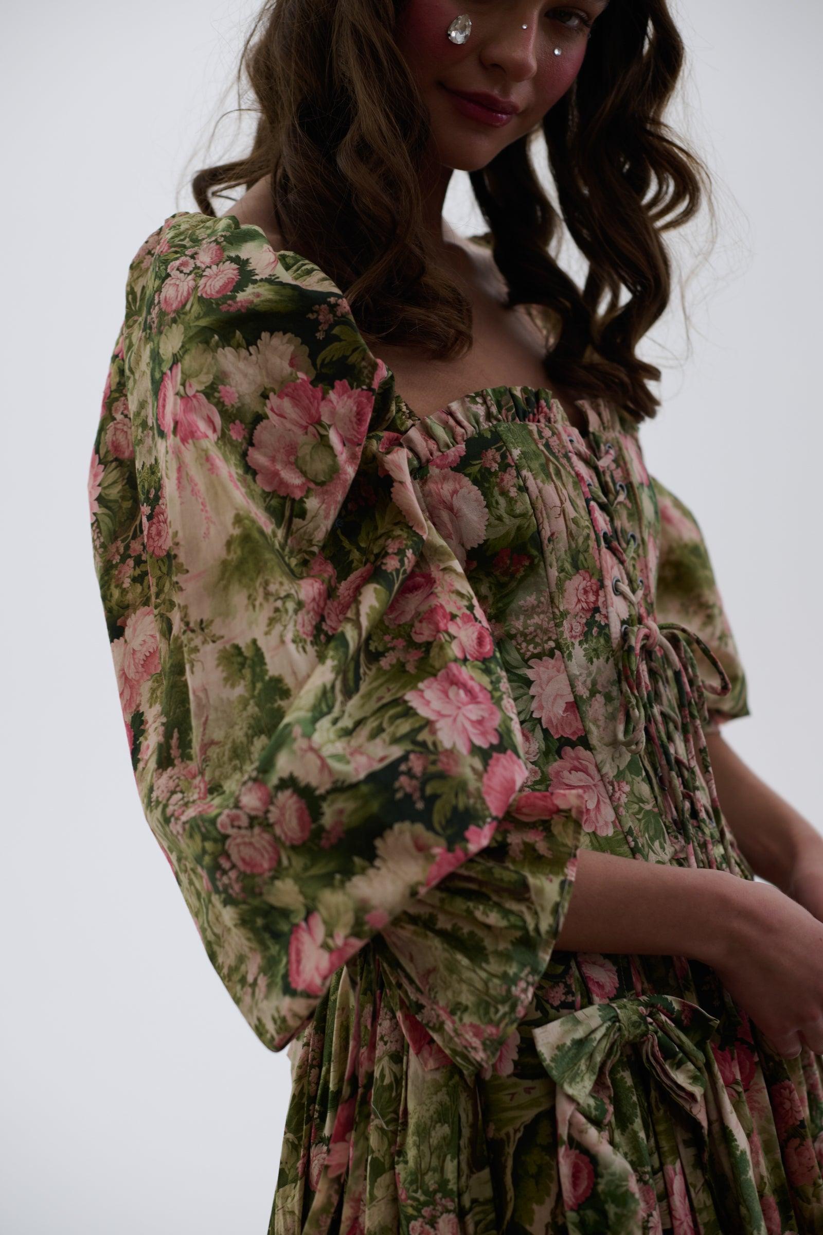 The Castle Tapestry A La Mode Corset Product Image