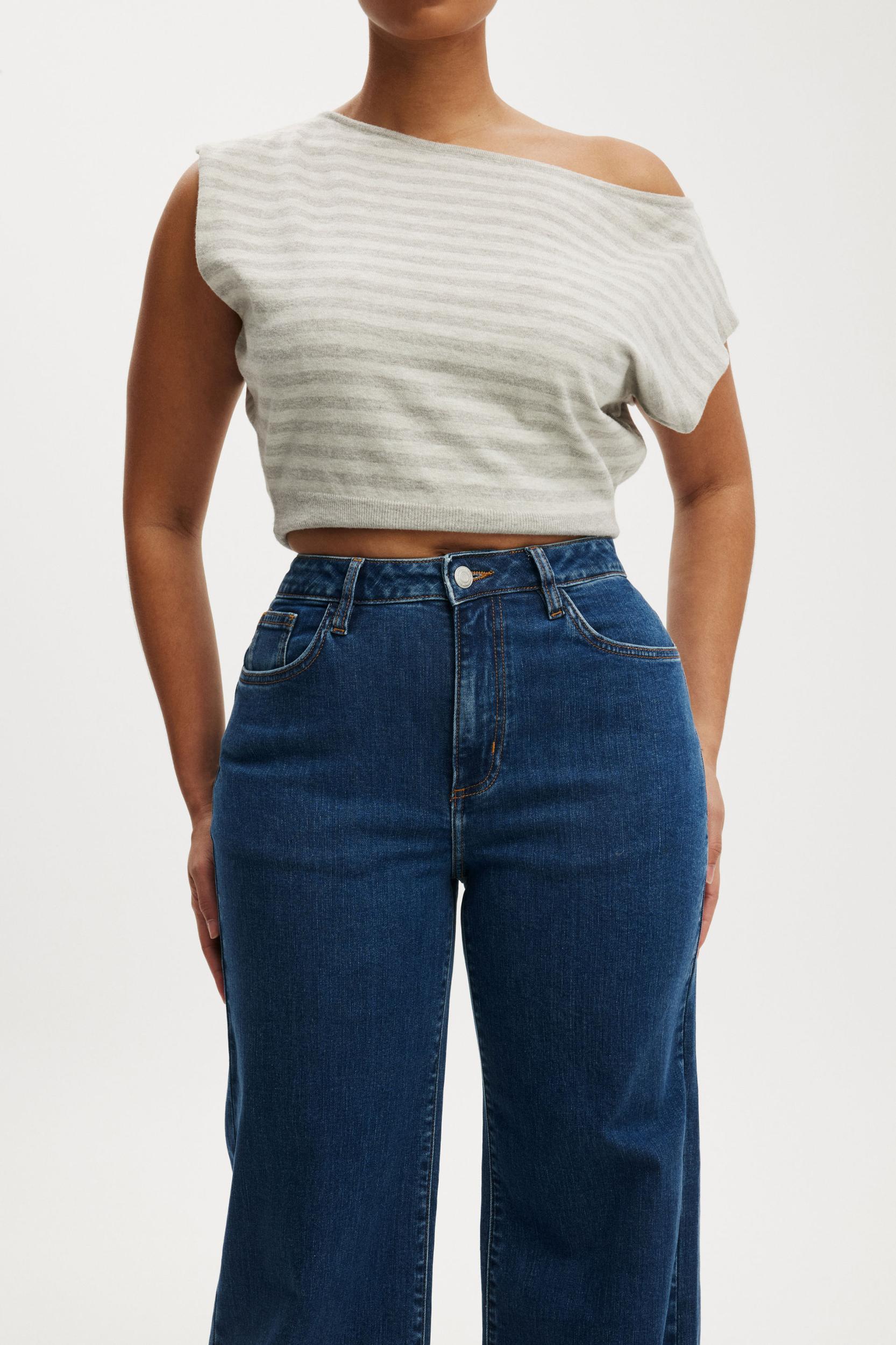 Curvy Stretch Wide Jean Product Image
