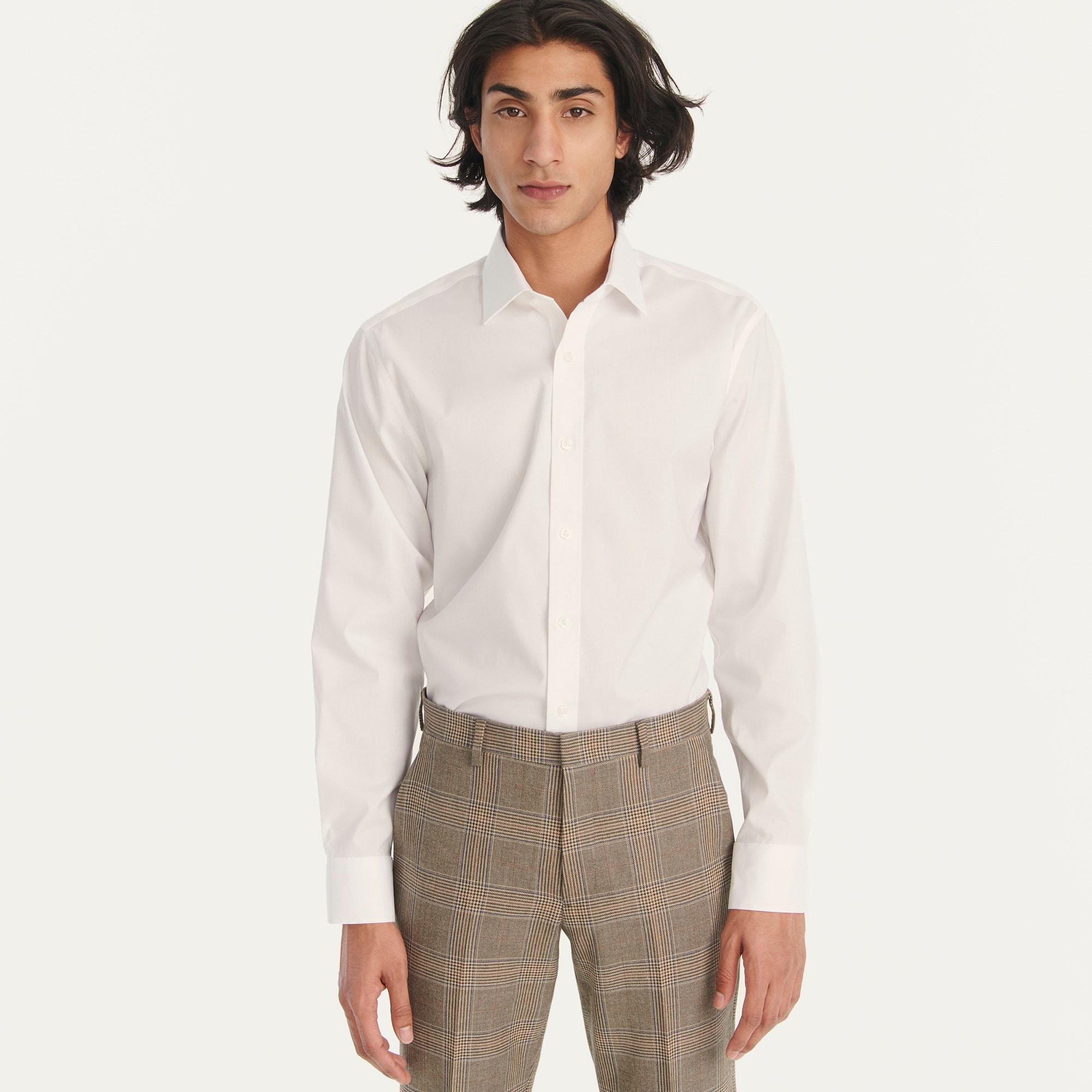 Slim Bowery wrinkle-free dress shirt with spread collar Product Image