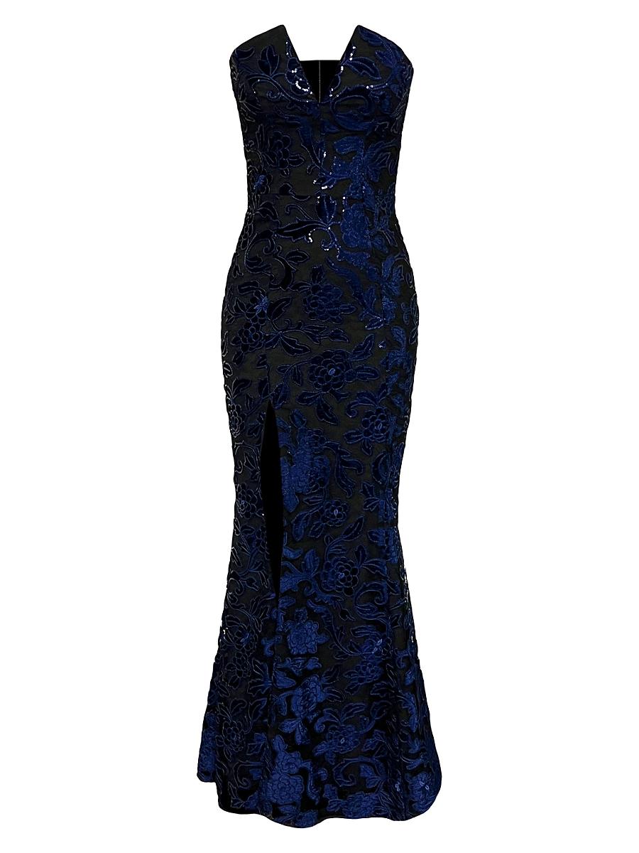 Womens Fernanda Sequin Mermaid Gown Product Image