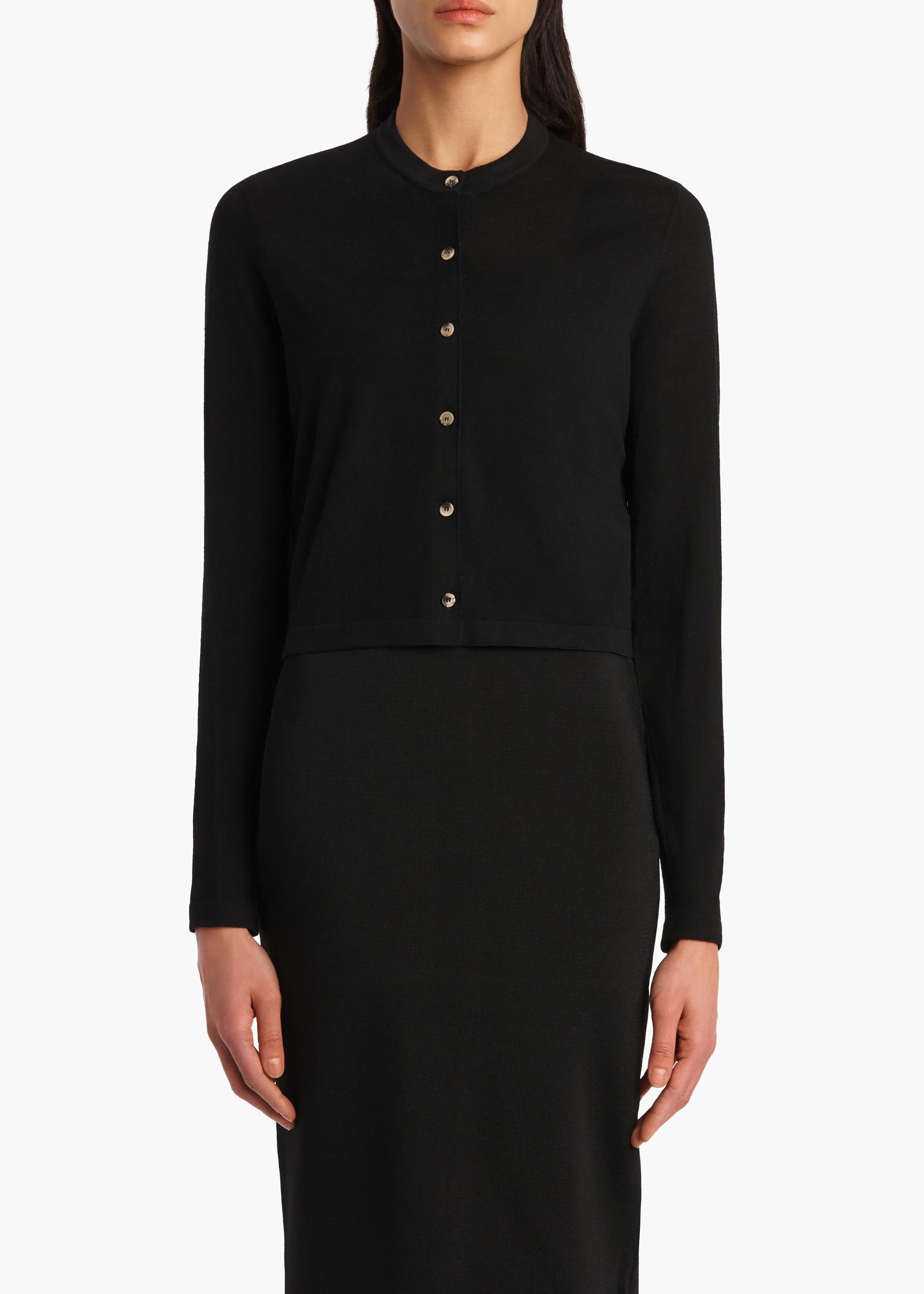 Brieta Cardigan in Black Product Image