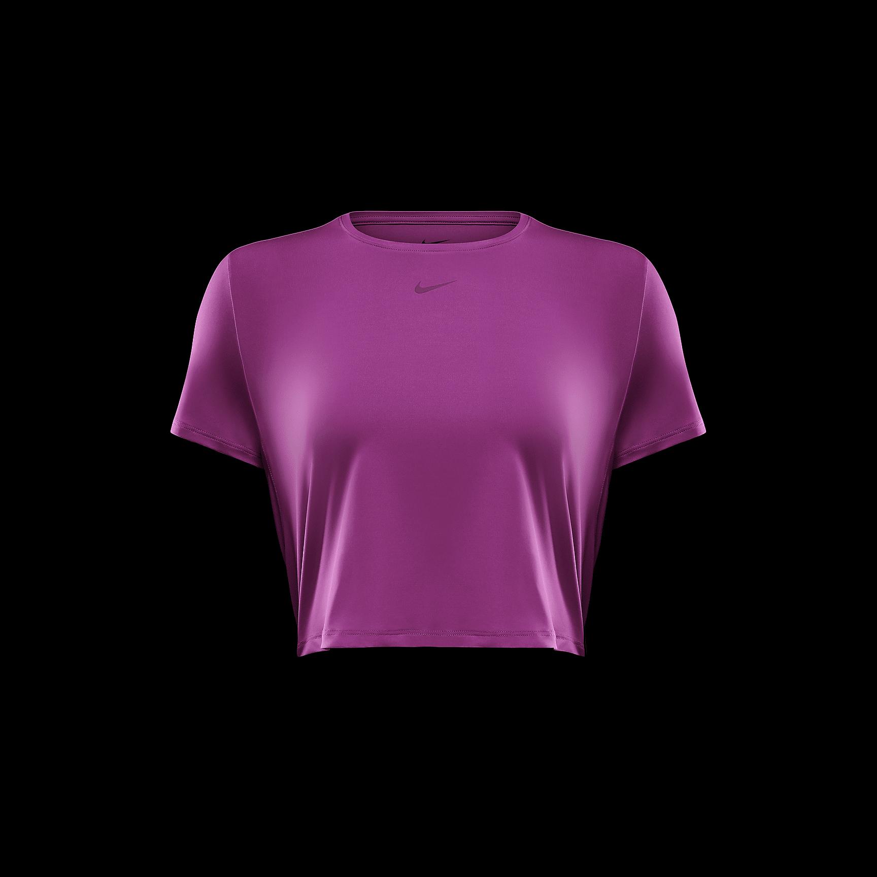 Nike One Classic Women's Dri-FIT Short-Sleeve Cropped Top Product Image