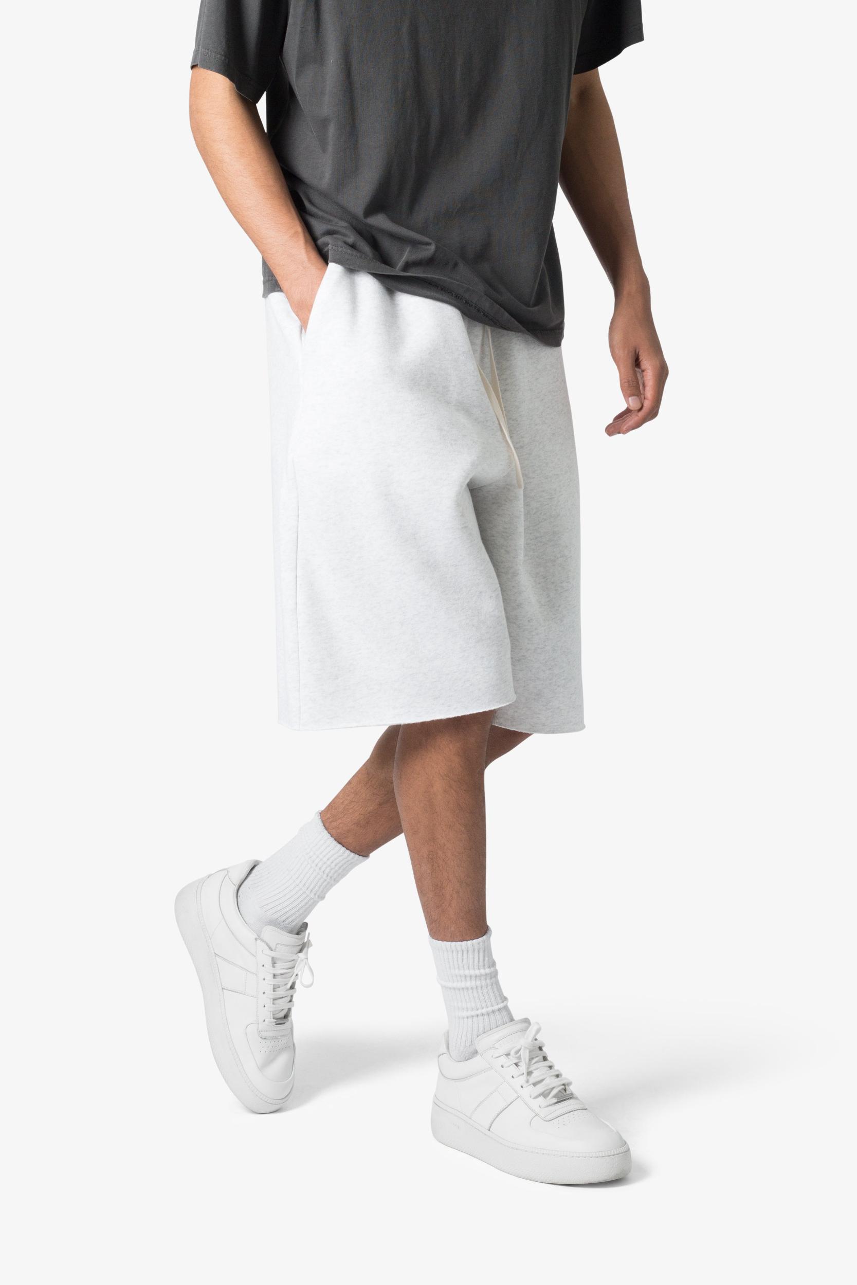 Ultra Baggy Sweatshorts - Heather Grey Product Image