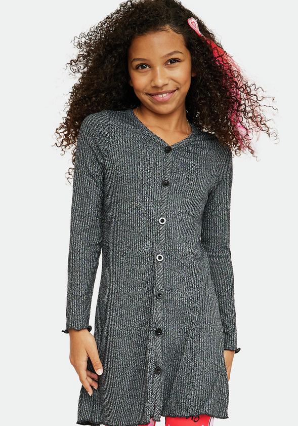 JustFab Margaux Platform Loafer Pump Womens Black/ White Size 8.5 Product Image