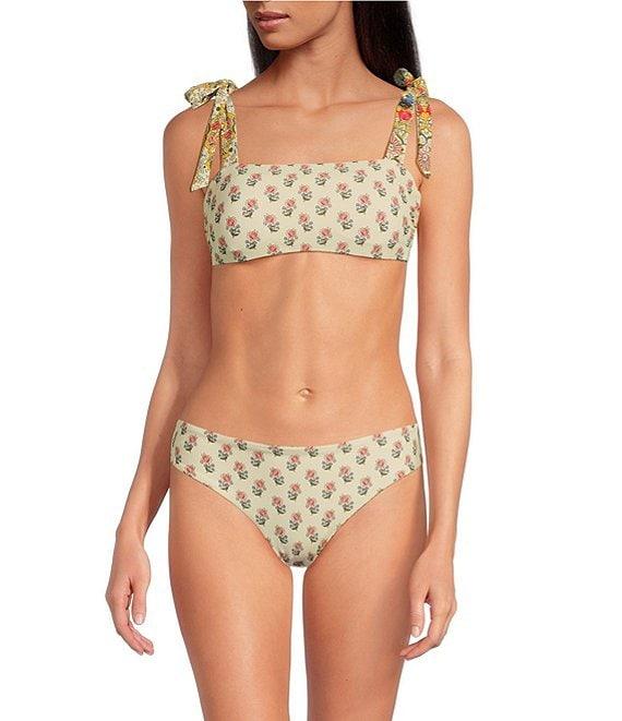 A Loves A Reversible Versailles Floral Classic Hipster Swim Bottom Product Image