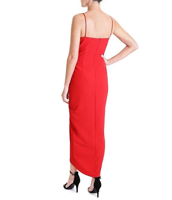 Julia Jordan Stretch Sweetheart Neck Spaghetti Strap Dress Product Image