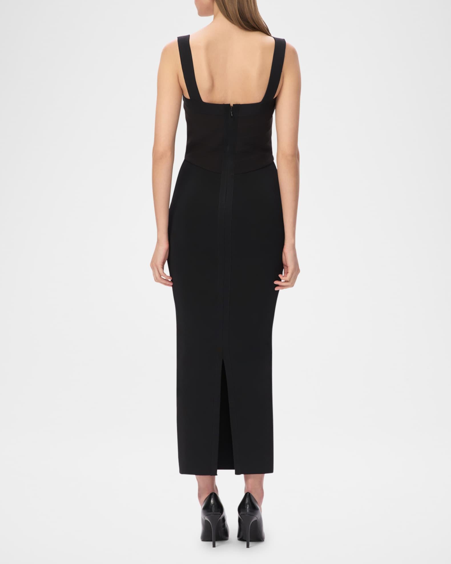 The Alessia Cutout Bodycon Ankle Gown Product Image