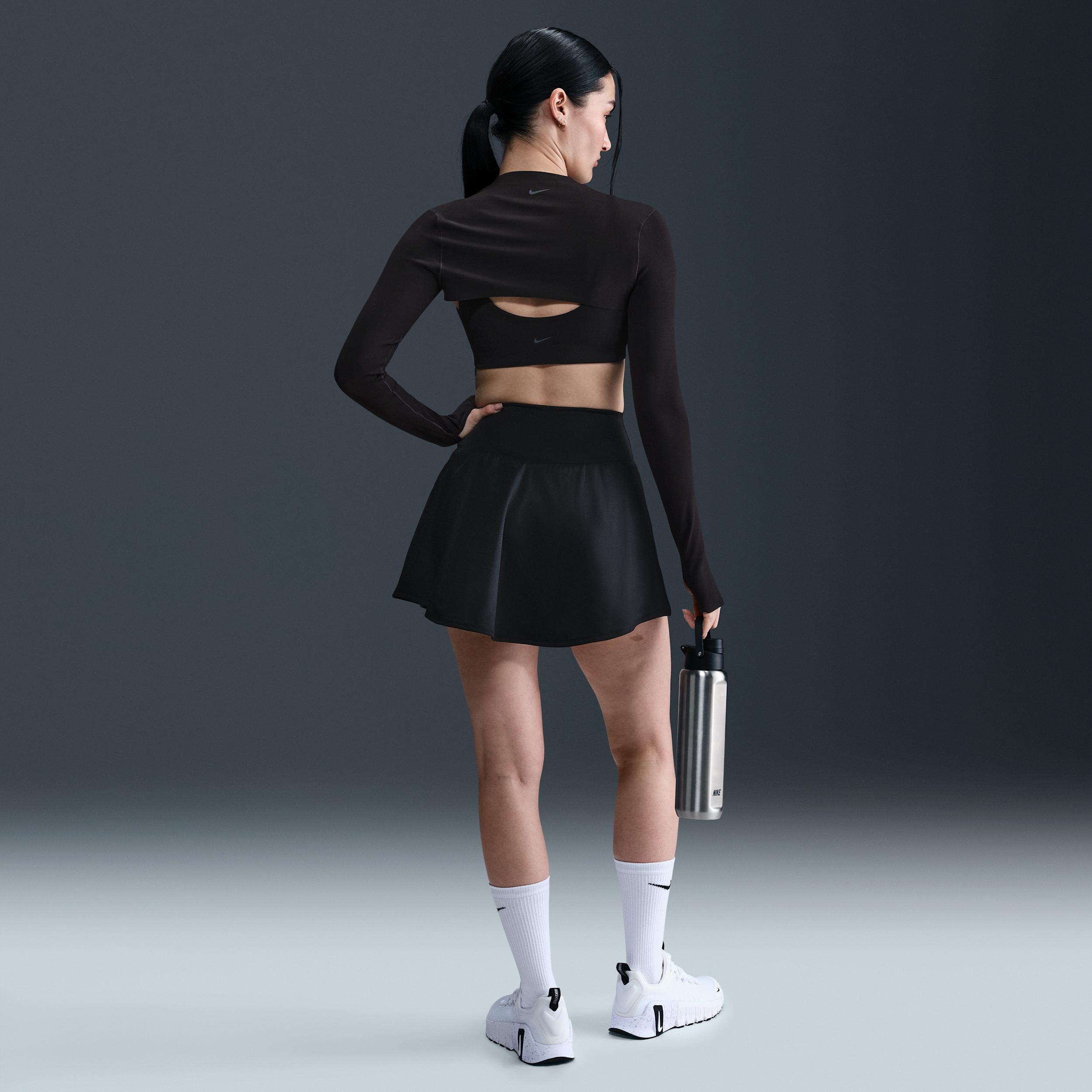 Nike Womens One Dri-FIT Skirt | IH8614-010 Product Image