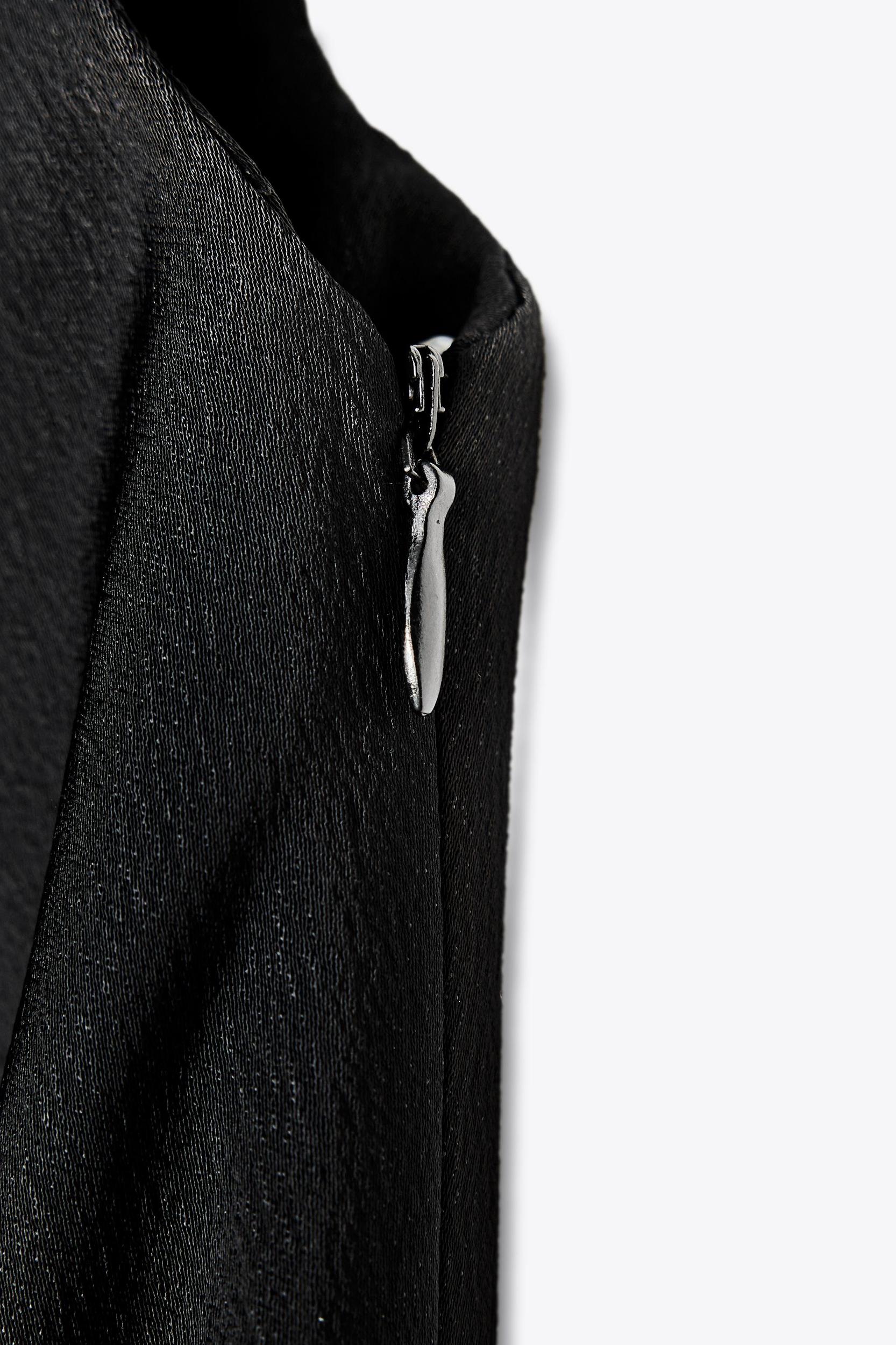 ZW COLLECTION SATIN MIDI DRESS Product Image