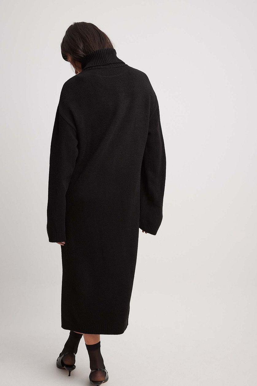 Knitted Oversized Midi Dress Product Image