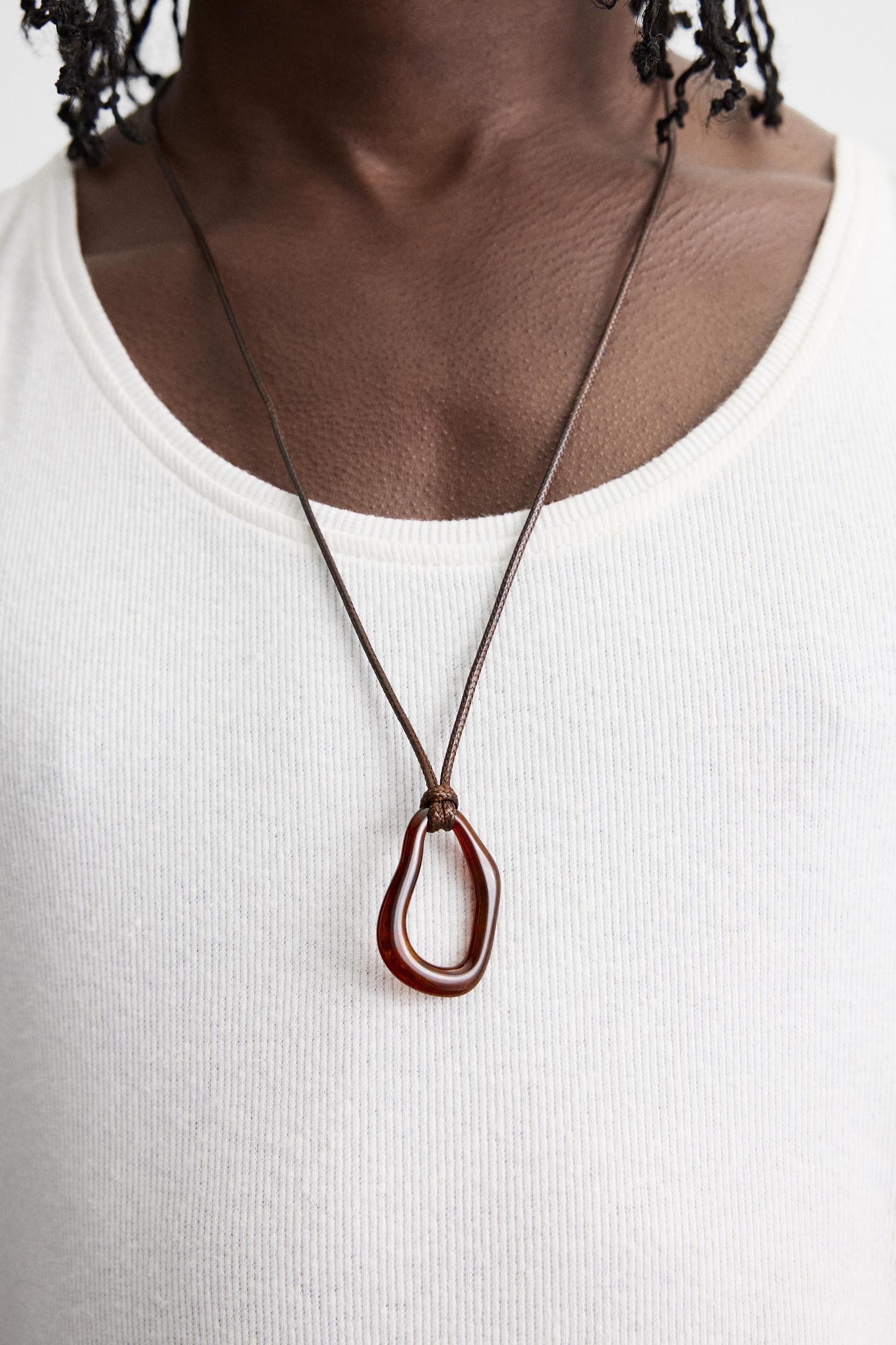 CORD PENDANT NECKLACE Product Image