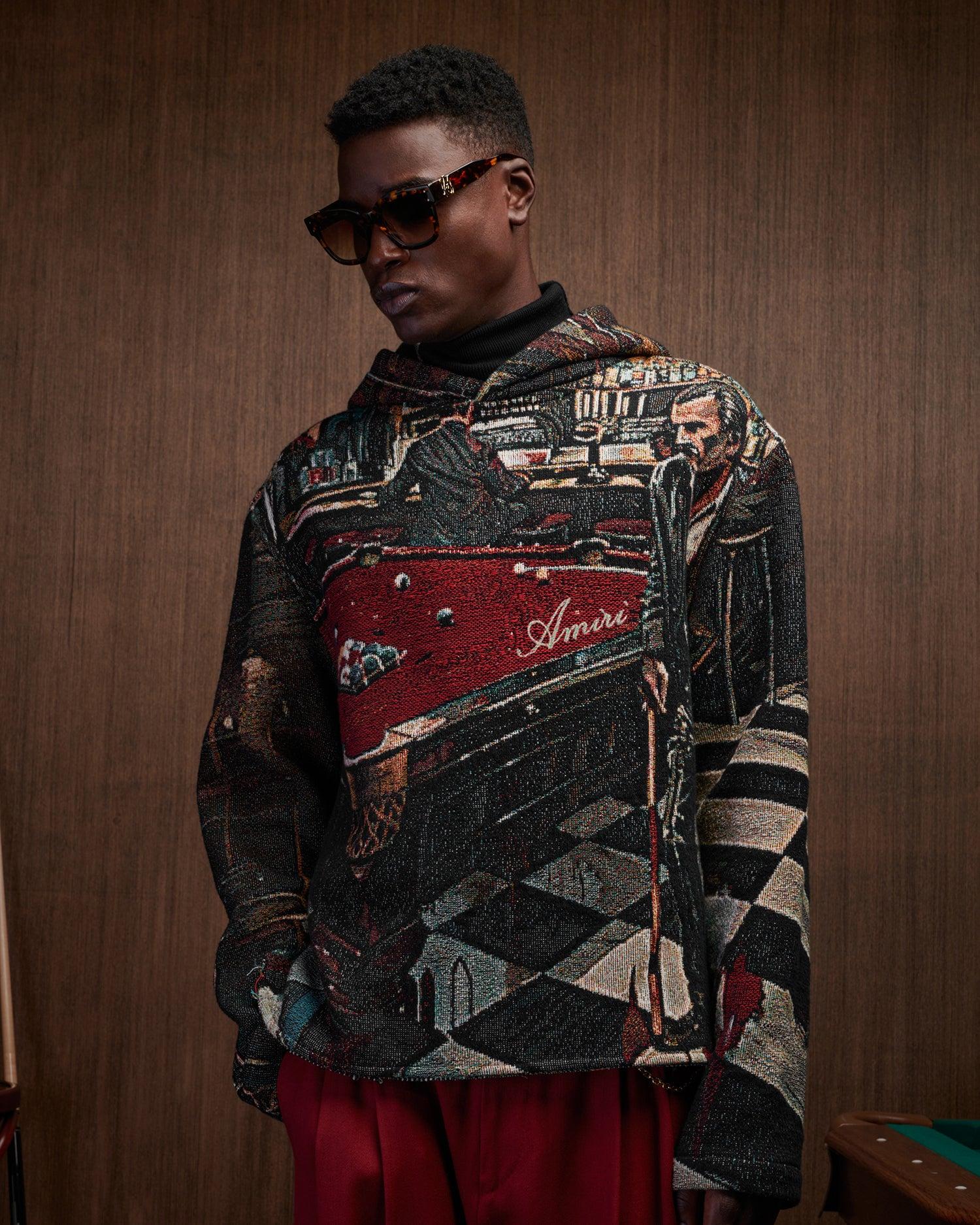 TAPESTRY HOODIE - Black Product Image