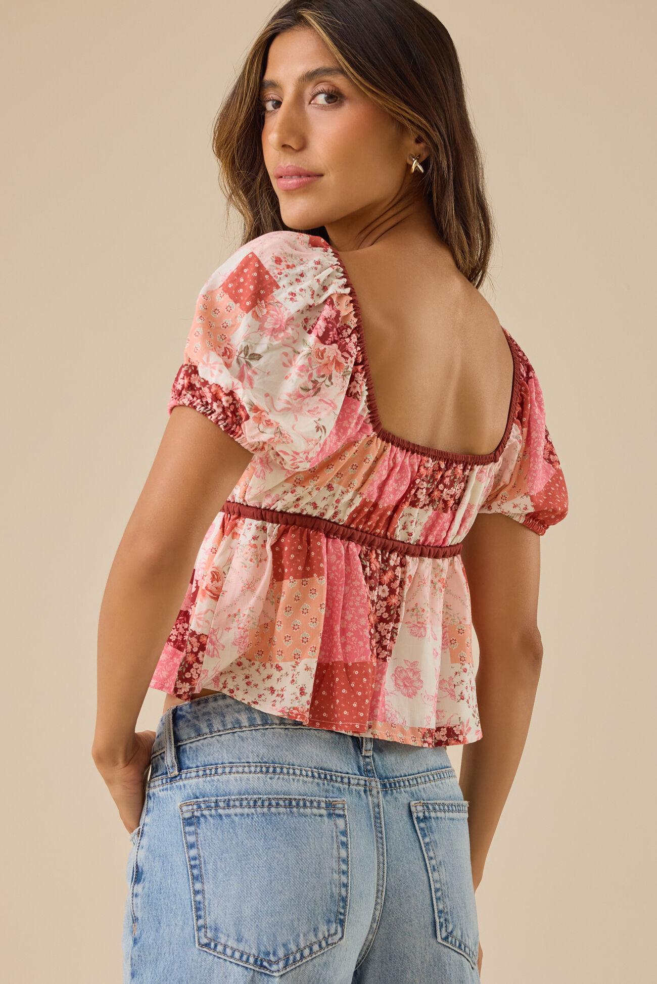 Virginia Patchwork Top Product Image