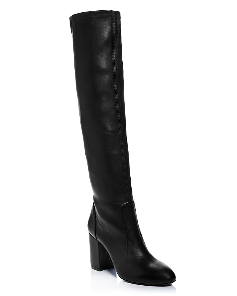 Stuart Weitzman Yuliana 85 Block Heel Slouch Boots Product Image