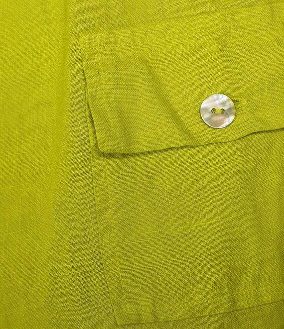 Bryn Walker Light Linen Wide Leg Oversized Fit Pull-On Pants Product Image