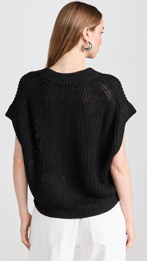 Apiece Apart Oliva Linen Vest | Shopbop Product Image