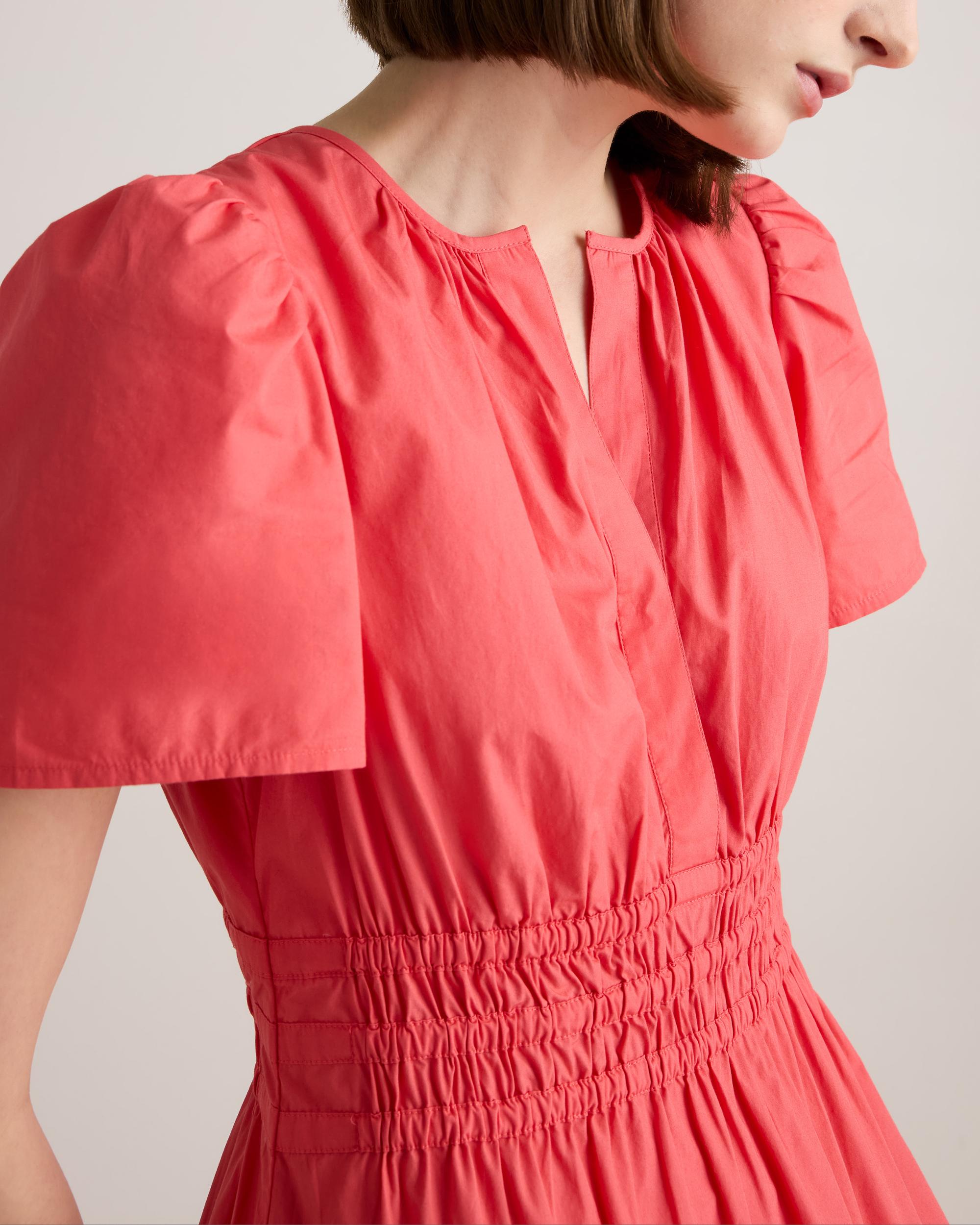 Quince | Women's Poplin Tiered Maxi Dress Cotton Product Image