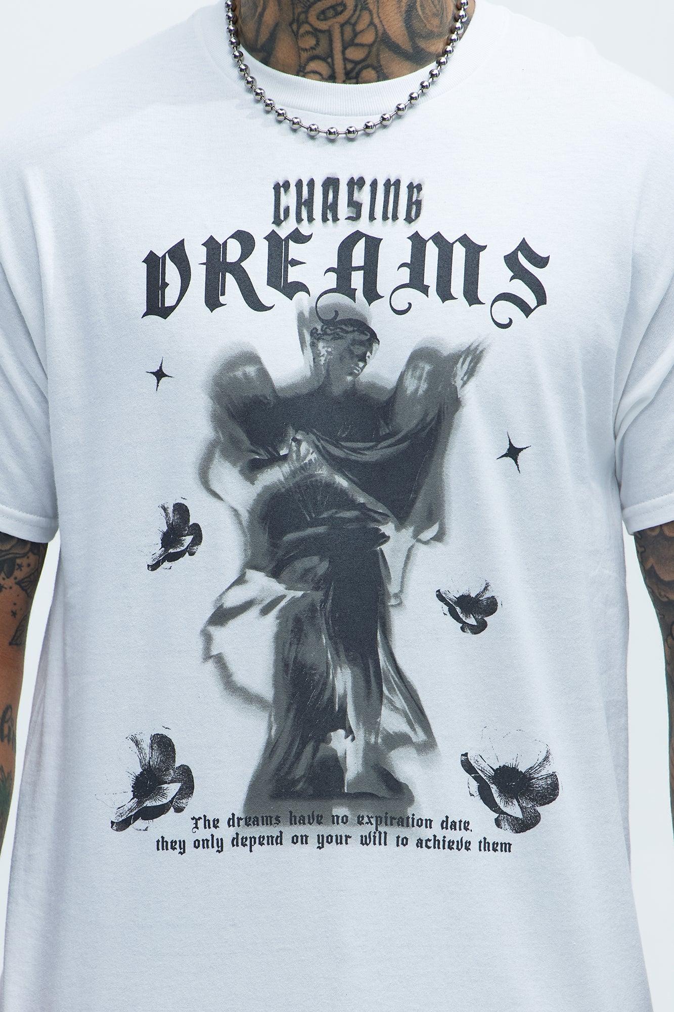 Dream Chaser Short Sleeve Tee - White Product Image