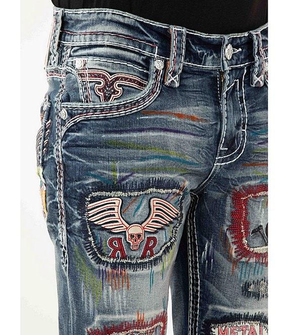 Rock Revival Vincenzo Alternate Straight Leg Jeans Product Image