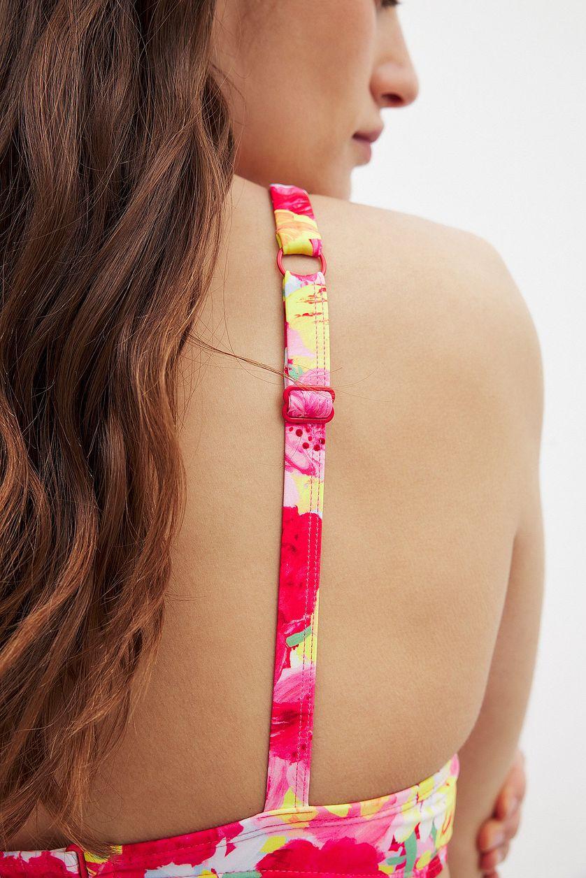 Wide Strap Wire Bikini Bra Product Image