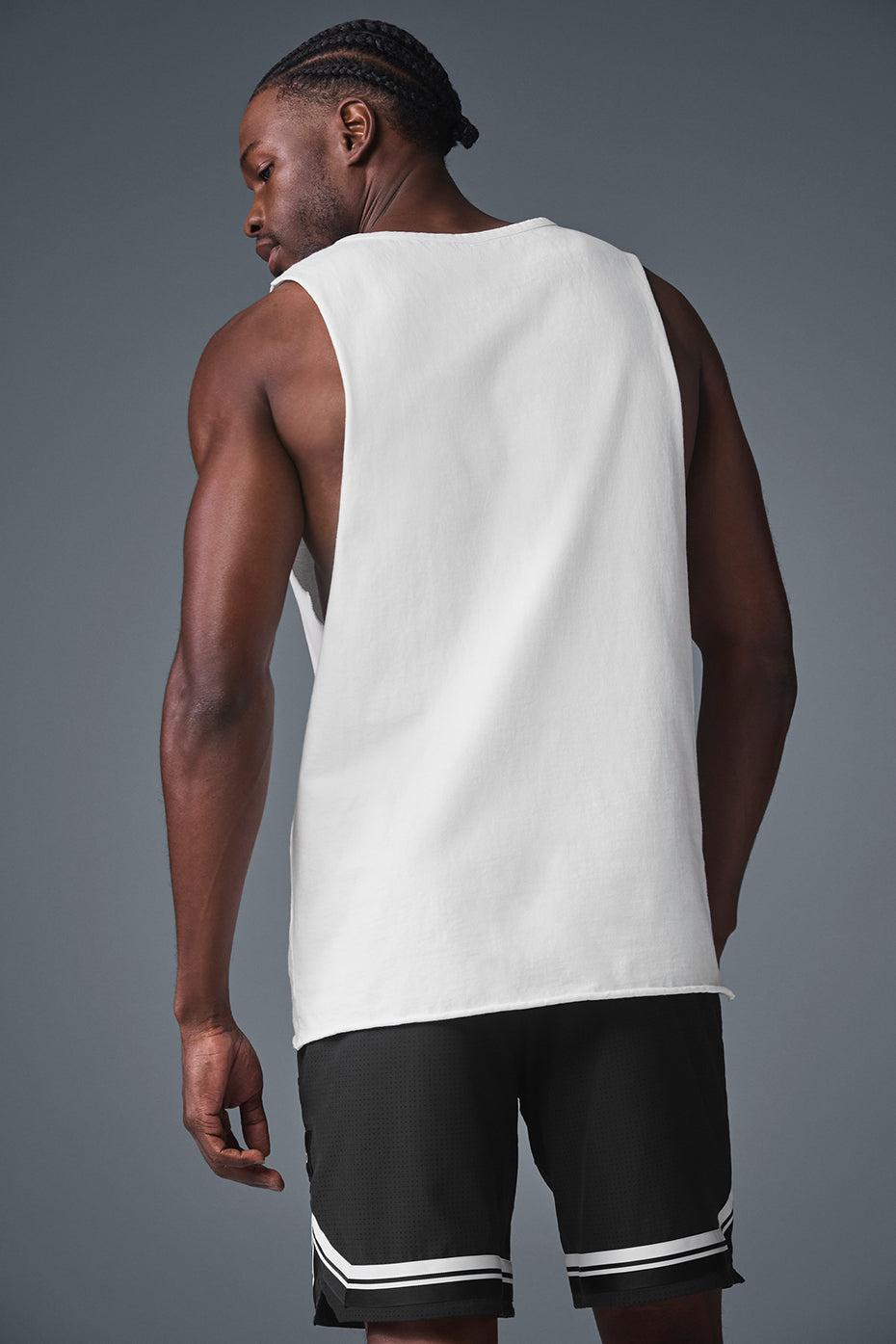 ALO | Society Raw Edge Tank Top Product Image