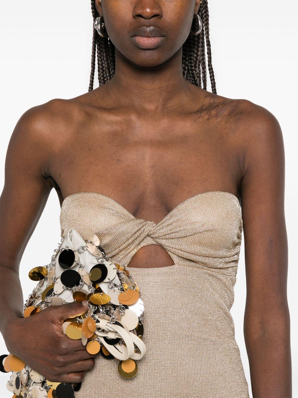 metallic threading maxi dress Product Image