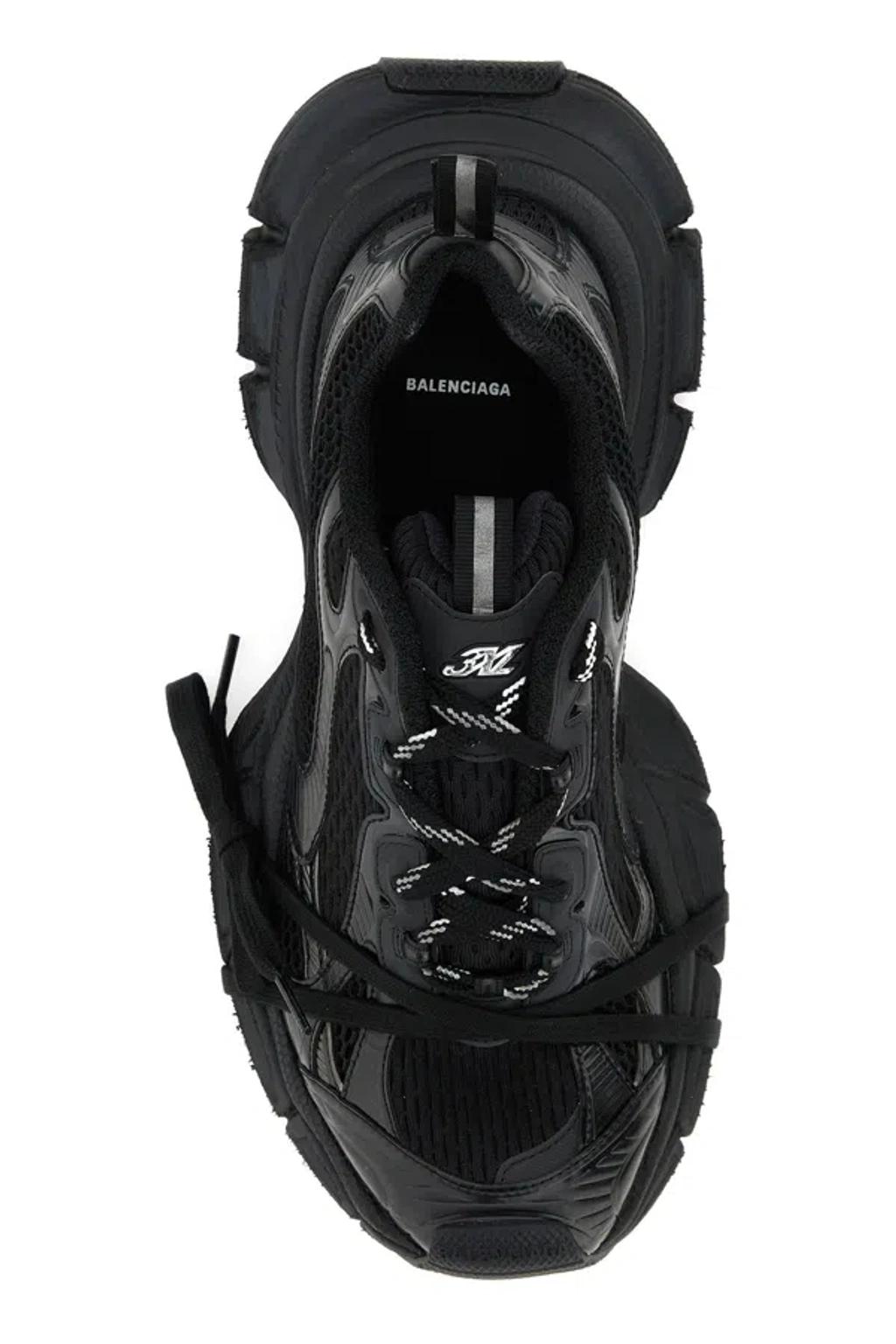 BALENCIAGA Men Black Mesh And Polyurethane 3xl Sneakers Product Image